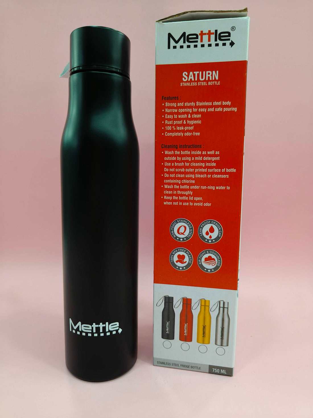 Mettle Saturn Stainless Steel Bottle 750 ML - KtoY