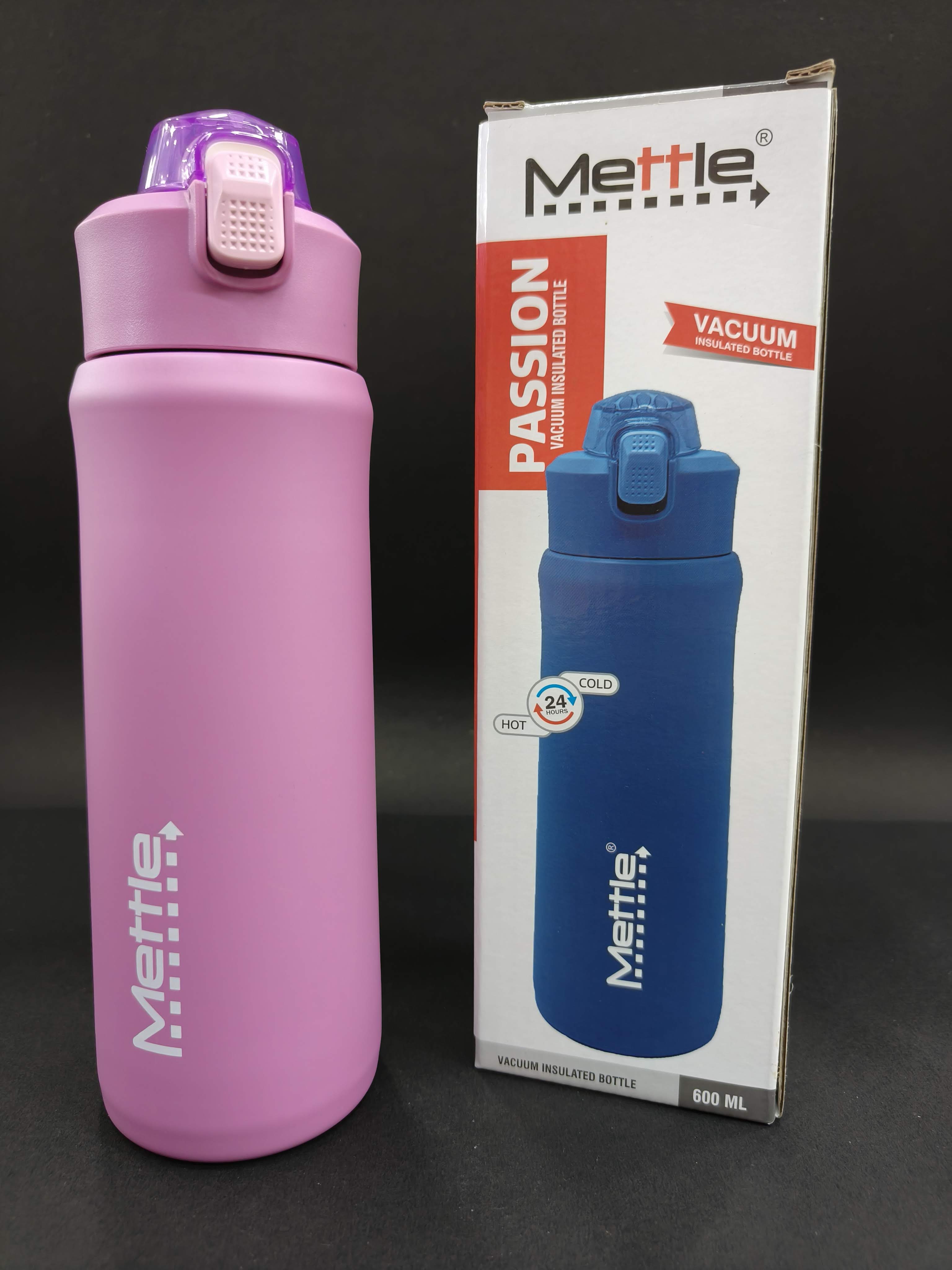 Mettle Passion Vacuum Insulated Bottle, Capacity - 600 ml - KtoY