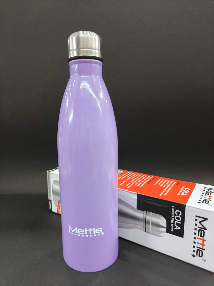 Mettle Stainless Steel Water Bottle | Leak Proof Office Bottle | Gym Home Kitchen Hiking | Cola 1000ml