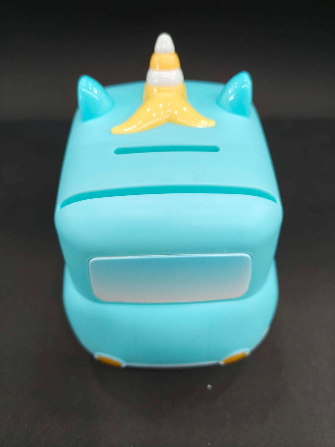Personalised Car-Shaped Piggy Bank for Kids with Cartoon Design | Money Box | Piggy Bank | Birthday Return Gift - KtoY
