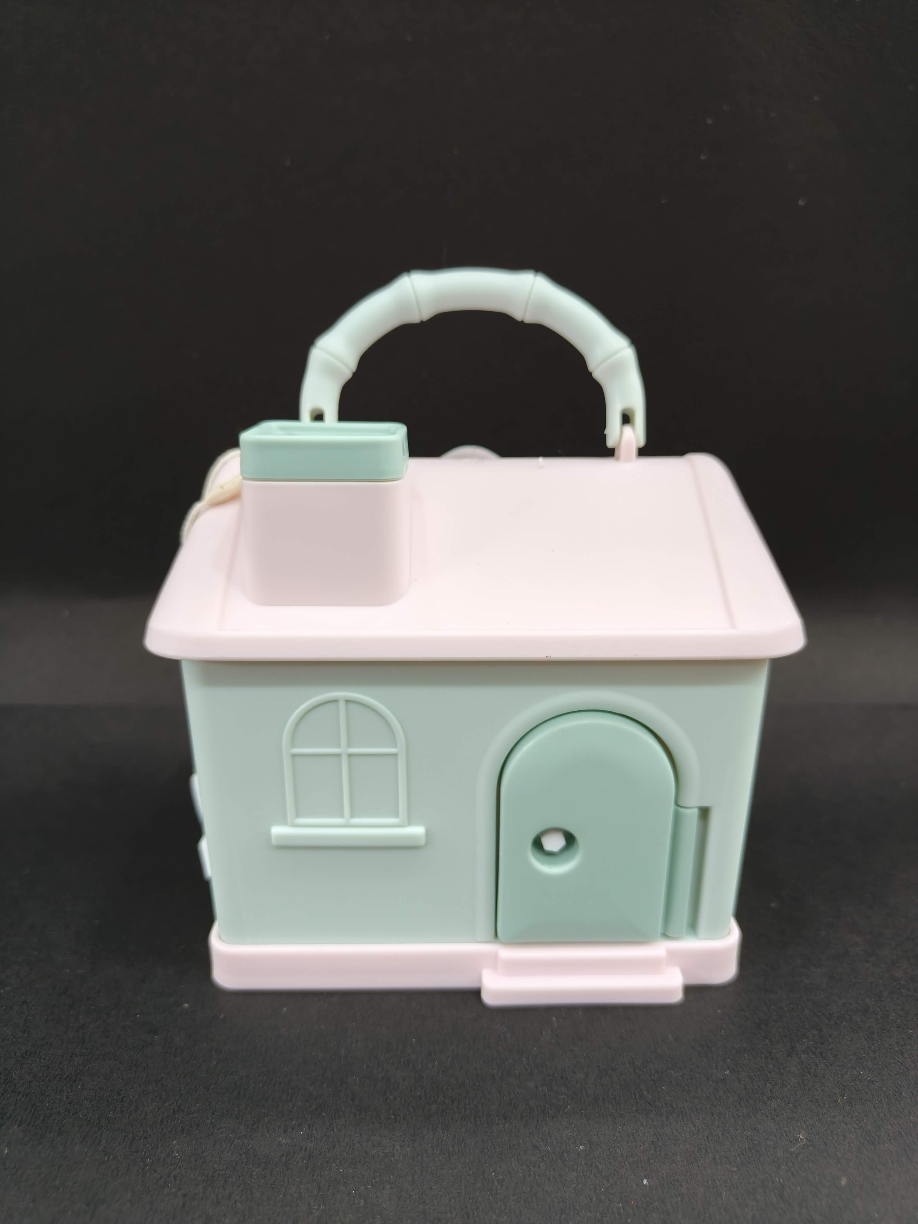 House Shape Money Bank for Kids | Piggy Bank with Locks | Hut Shaped Coin Box | Money Box | Coin Bank with Lock and Key for Kids - KtoY