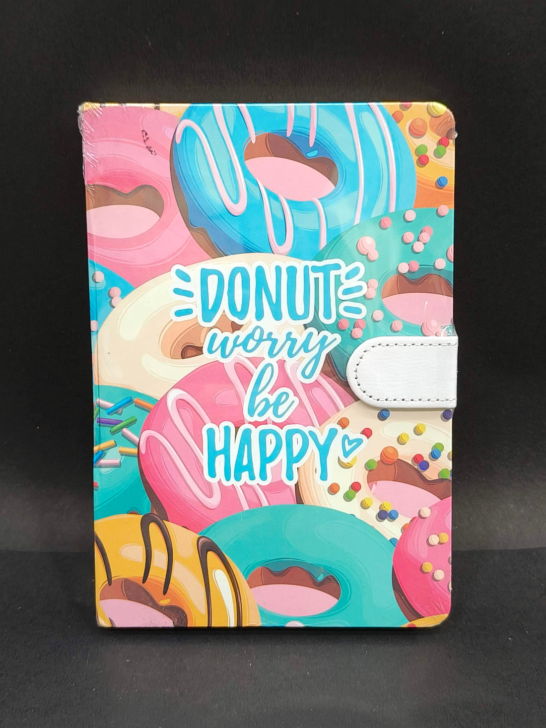 Donut Diary with Magnetic Lock | A5 size Notebook Diary for kids boys girls | 150+ pages - KtoY