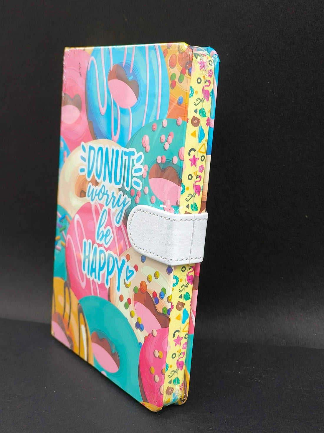 Donut Diary with Magnetic Lock | A5 size Notebook Diary for kids boys girls | 150+ pages - KtoY