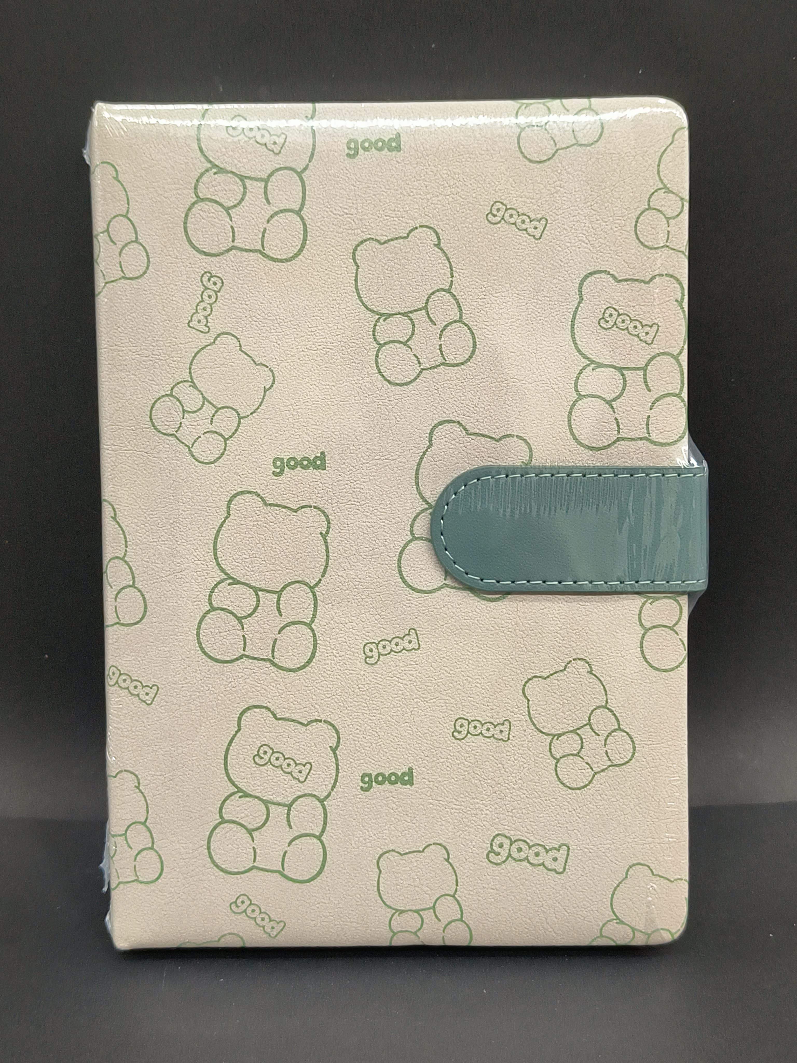 Snuggle Scribble Teddy Bear A5 Diary Notebook | For Kids, Girls, Boys, Teens Adults | Corporate Gifting - KtoY