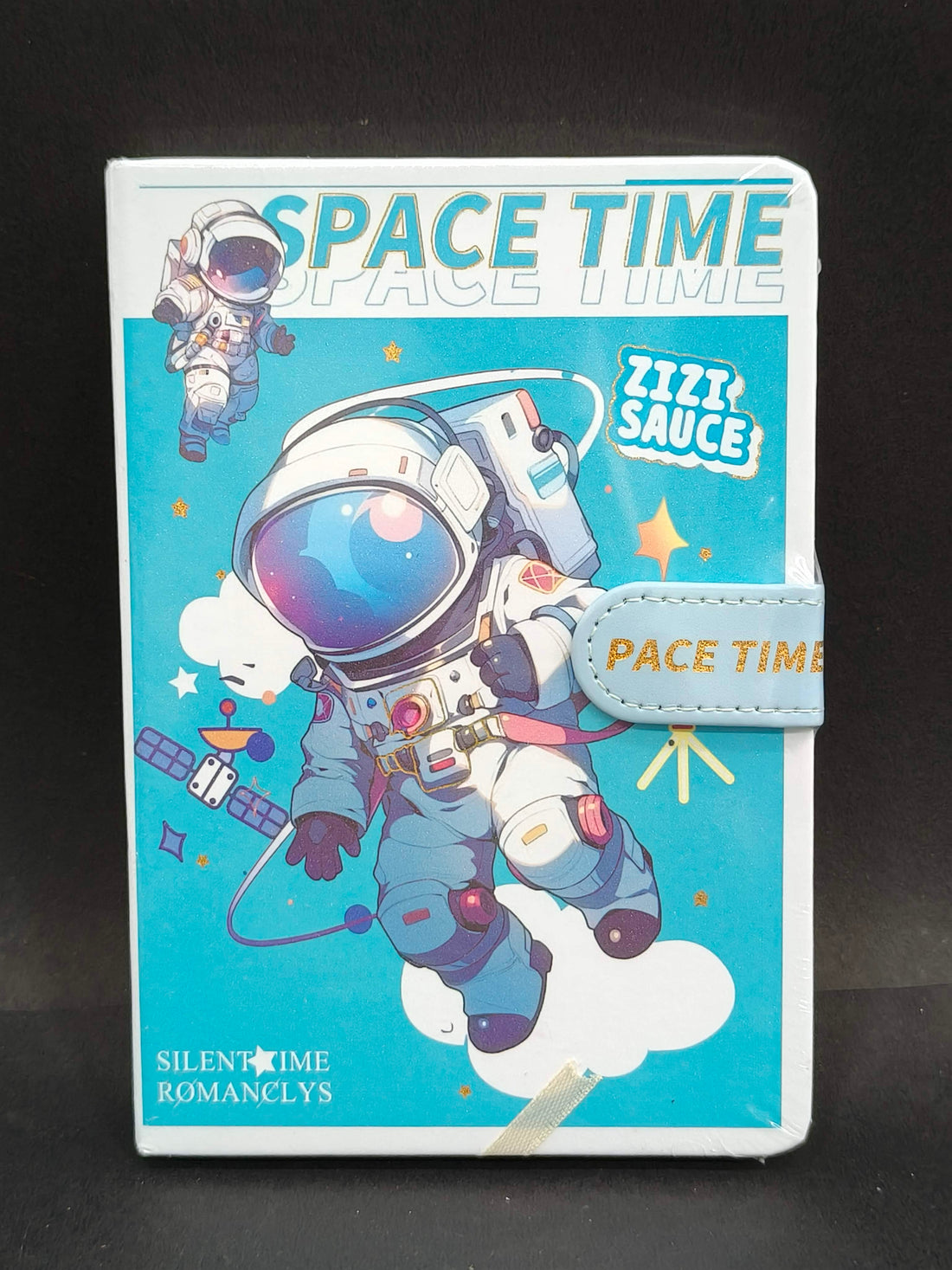 Space Time Magnetic Lock Diary with Premium Designer Cover | Ruled Unruled Graphic Dotted Pages | Diary Notebook for Kids Boys and Girls | A5 Hardbound Diary Notebook - KtoY