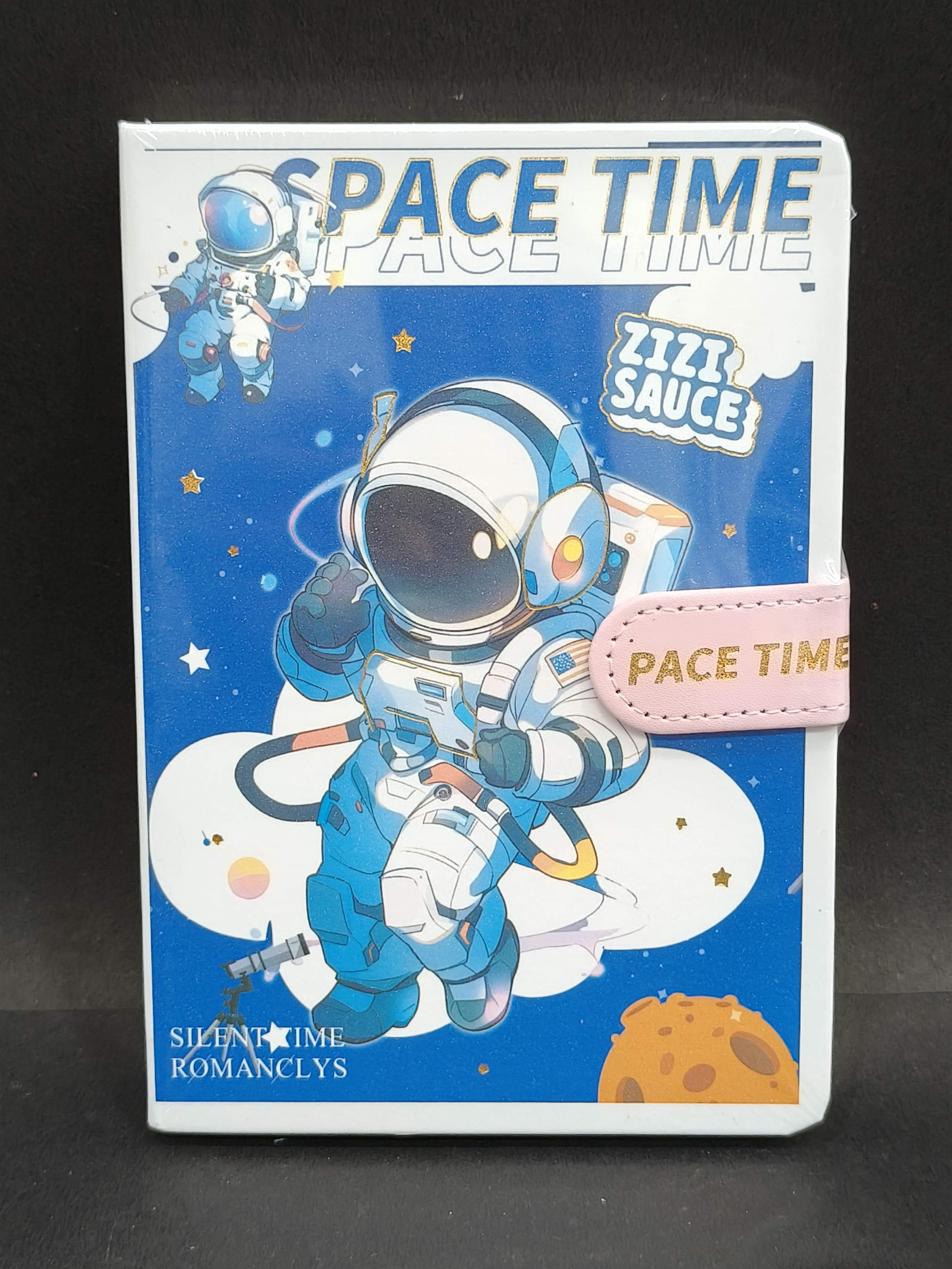 Space Time Magnetic Lock Diary with Premium Designer Cover | Ruled Unruled Graphic Dotted Pages | Diary Notebook for Kids Boys and Girls | A5 Hardbound Diary Notebook - KtoY