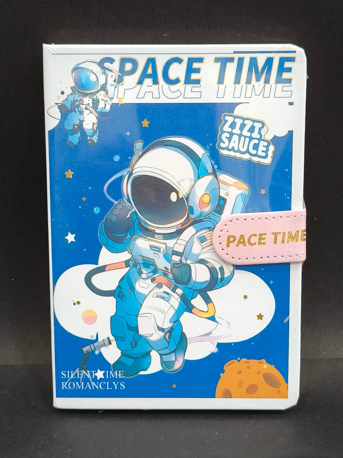 Space Time Magnetic Lock Diary with Premium Designer Cover | Ruled Unruled Graphic Dotted Pages | Diary Notebook for Kids Boys and Girls | A5 Hardbound Diary Notebook - KtoY