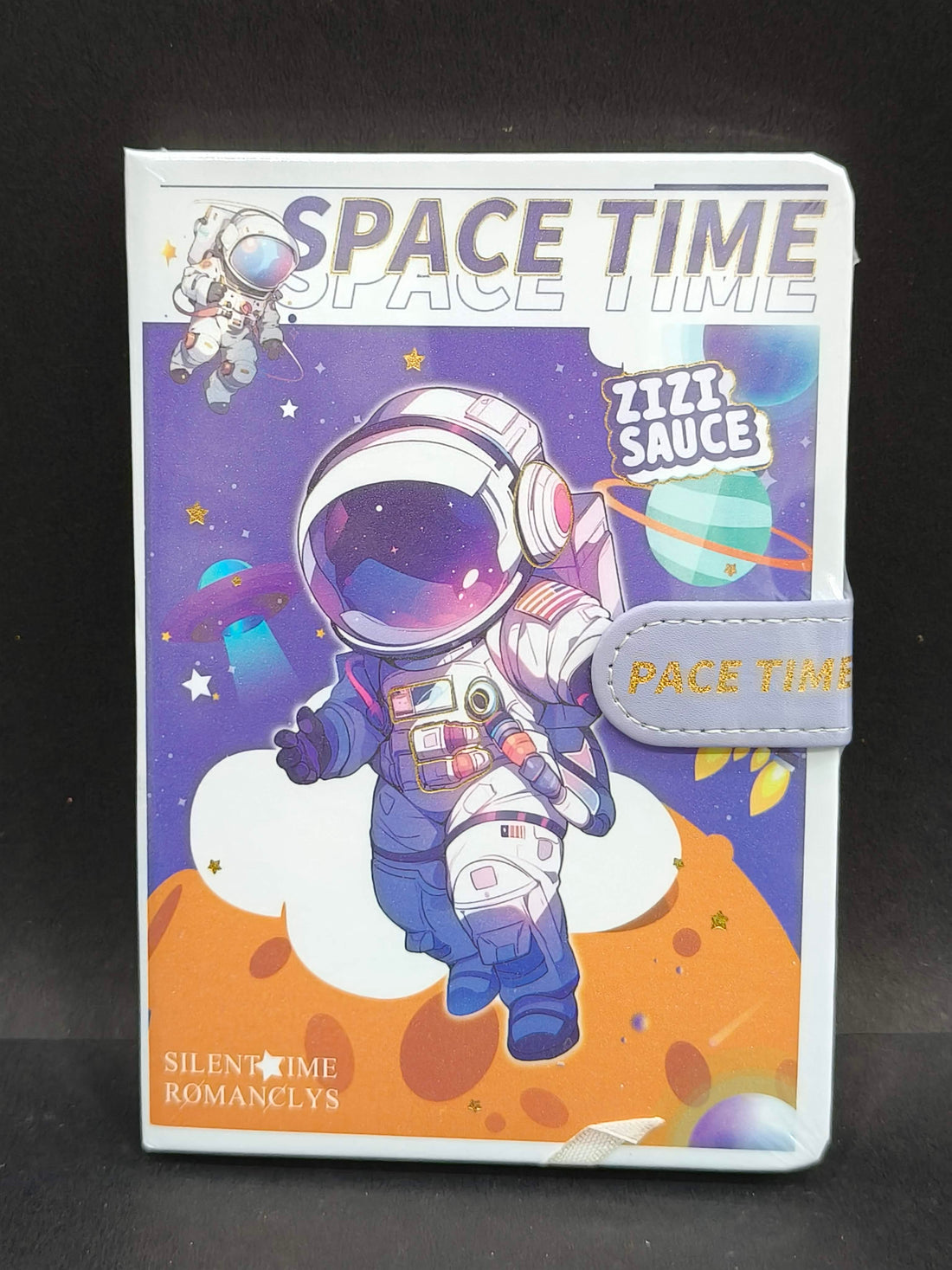 Space Time Magnetic Lock Diary with Premium Designer Cover | Ruled Unruled Graphic Dotted Pages | Diary Notebook for Kids Boys and Girls | A5 Hardbound Diary Notebook - KtoY