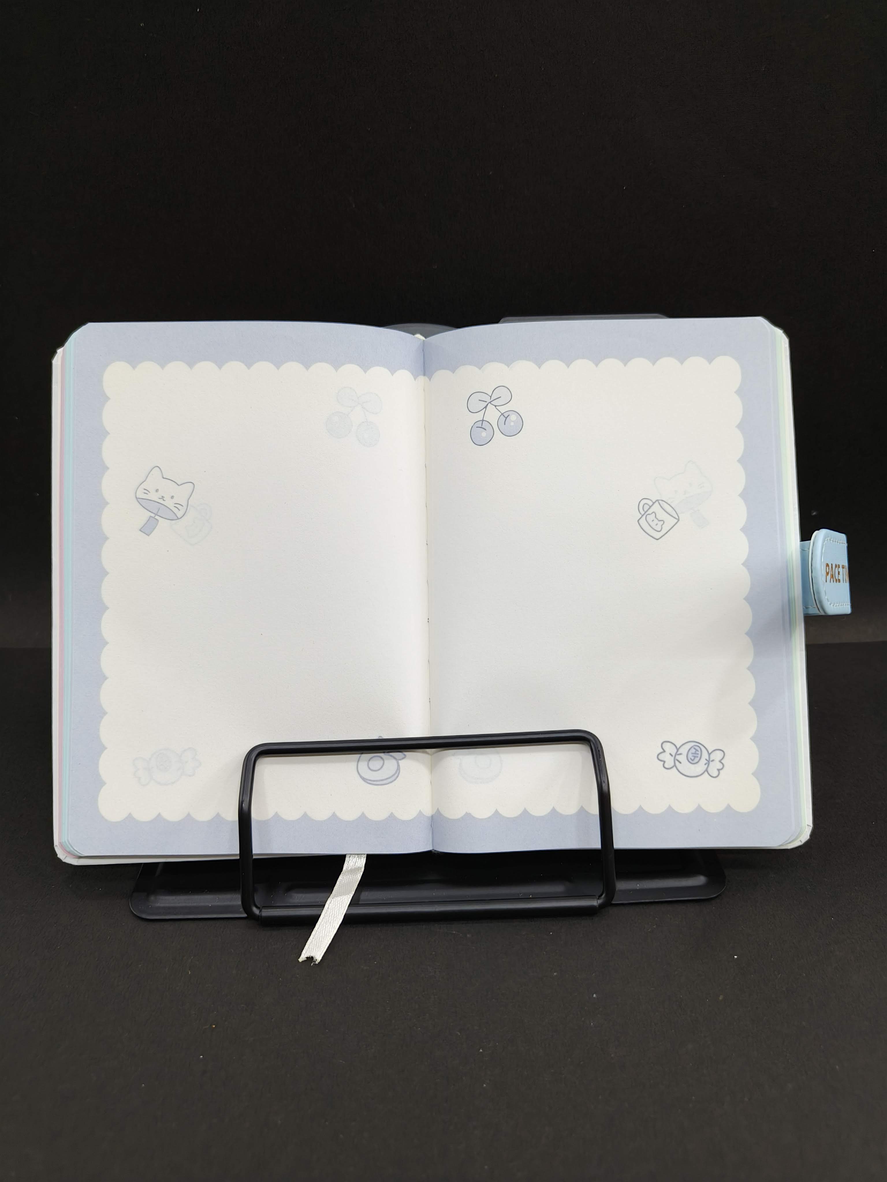 Space Time Magnetic Lock Diary with Premium Designer Cover | Ruled Unruled Graphic Dotted Pages | Diary Notebook for Kids Boys and Girls | A5 Hardbound Diary Notebook - KtoY