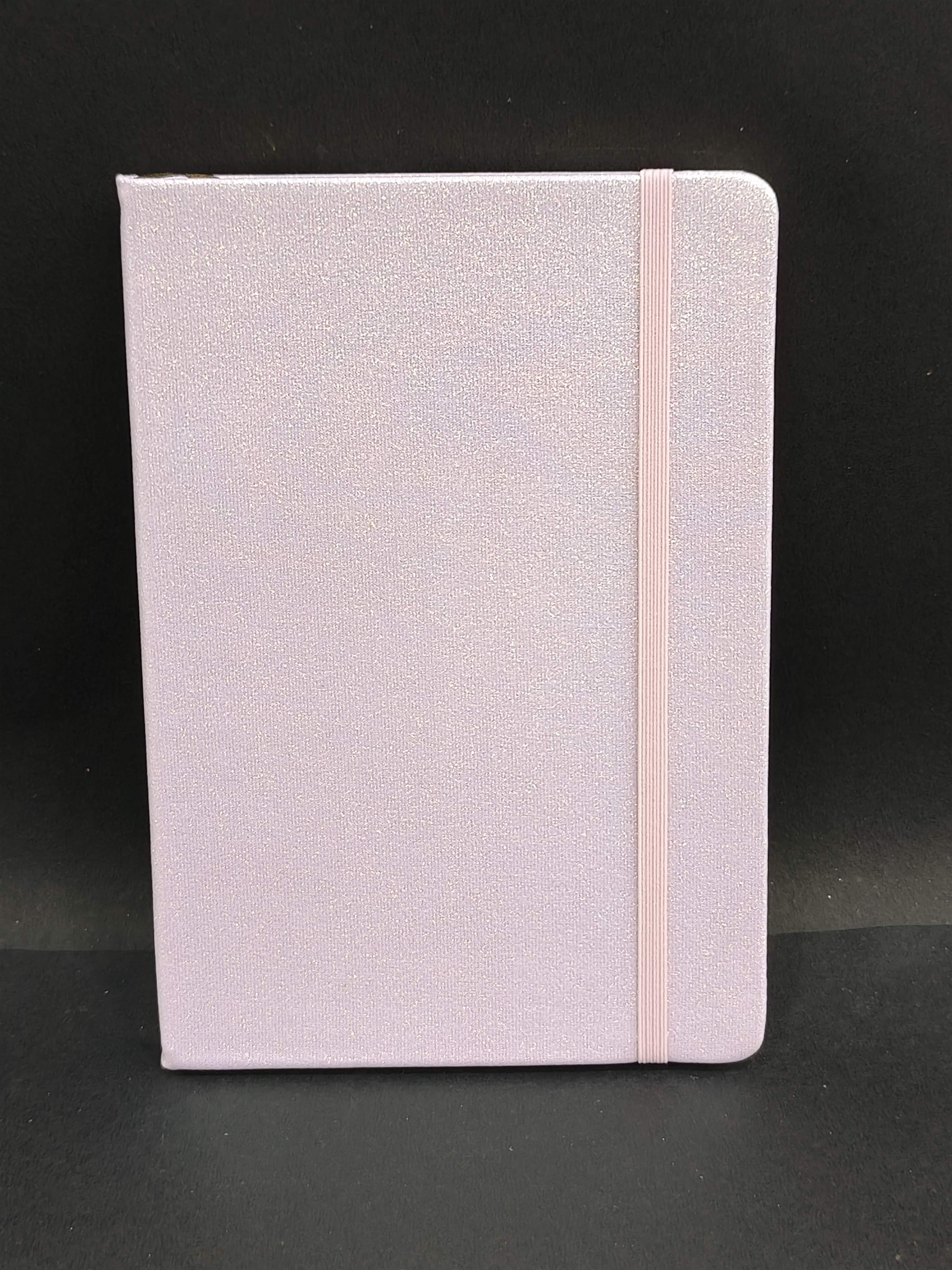 Pink Shimmery Smooth Finish Diary Notebook | Stylish & Funky Design | For Kids and Adults - KtoY