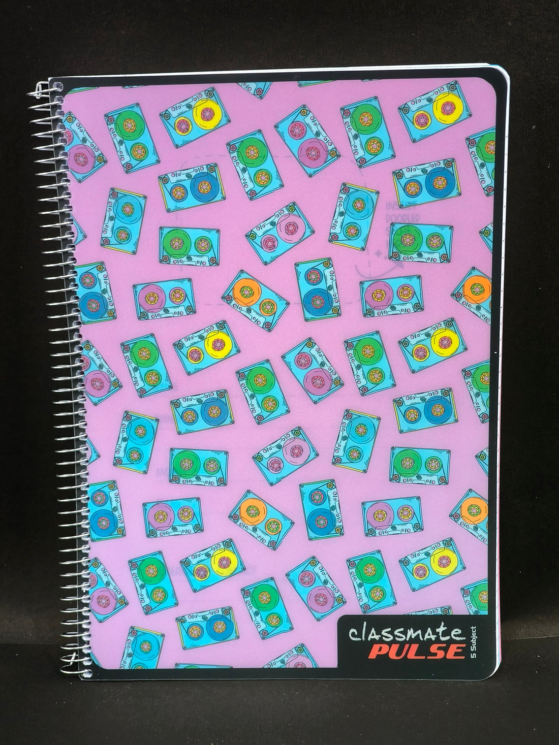 Classmate Pulse 6 Subject Spiral Notebook - 302 Pages | Single Line | Spiral Bound Notebook | Soft Cover | Pack of 3 - KtoY