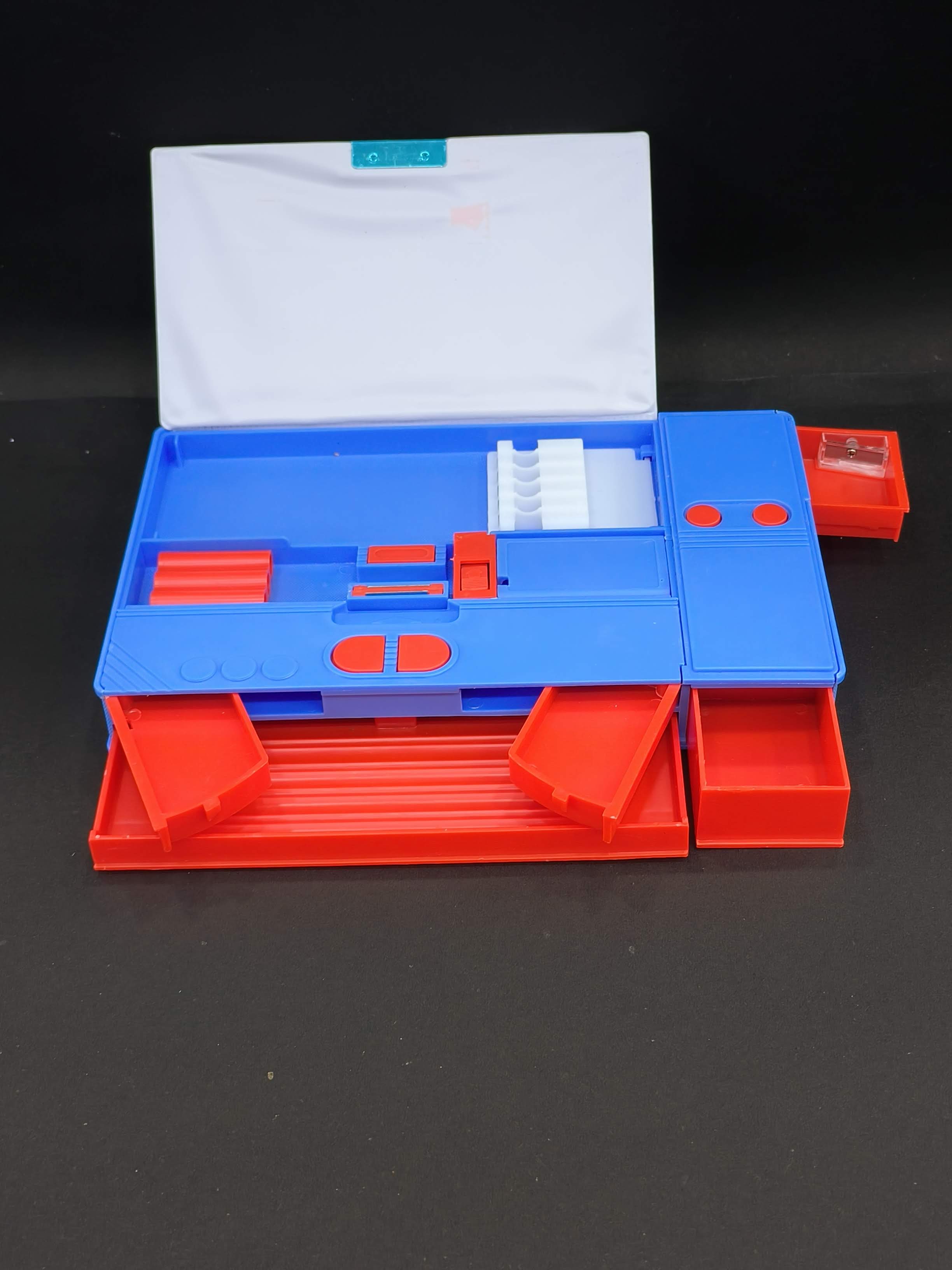 Plastic Jumbo Size Pencil Box for Kids | Spacious Storage for School Supplies | Durable & Stylish Design | Perfect for Kids Boys Girls