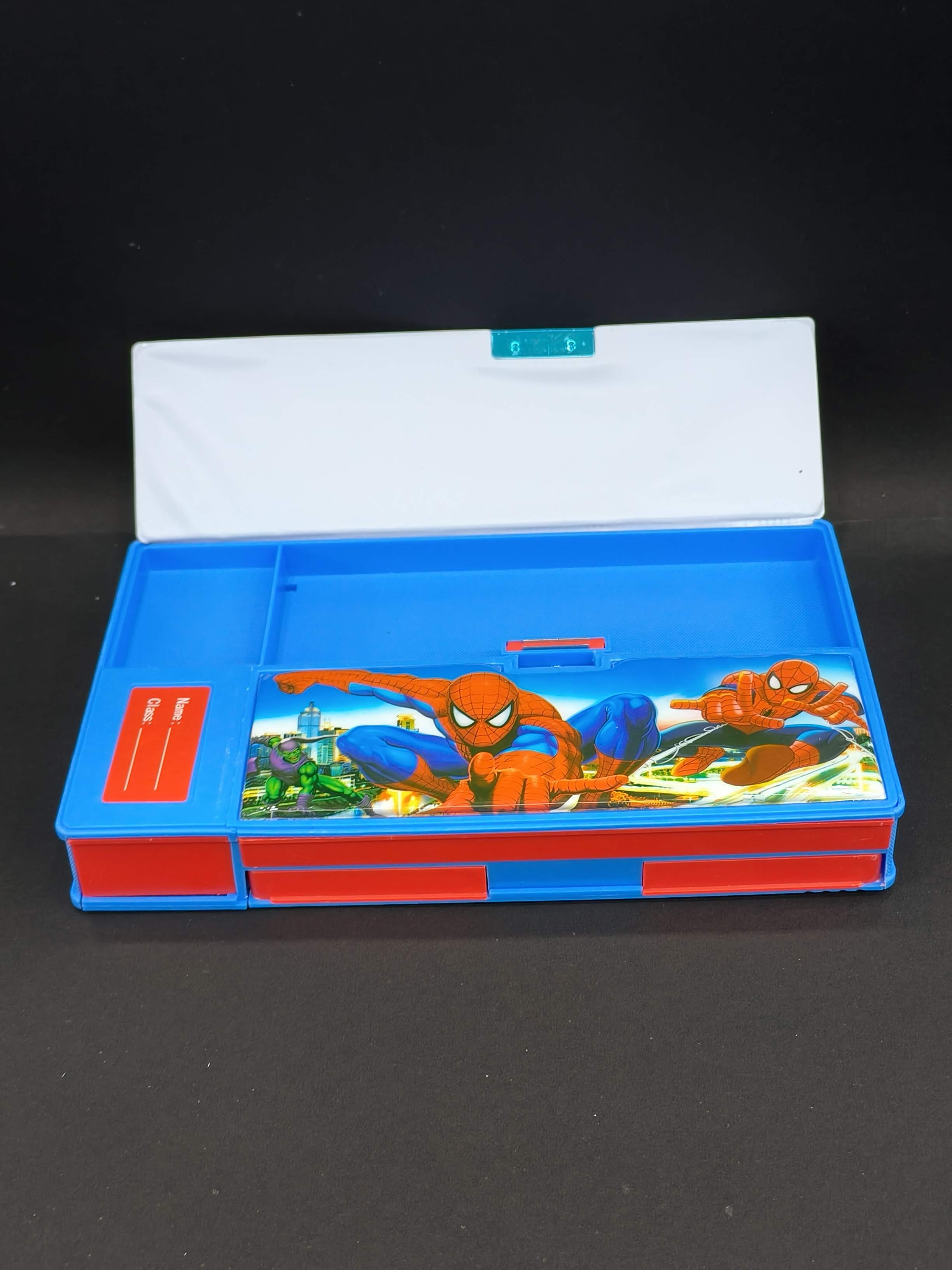 Plastic Jumbo Size Pencil Box for Kids | Spacious Storage for School Supplies | Durable & Stylish Design | Perfect for Kids Boys Girls