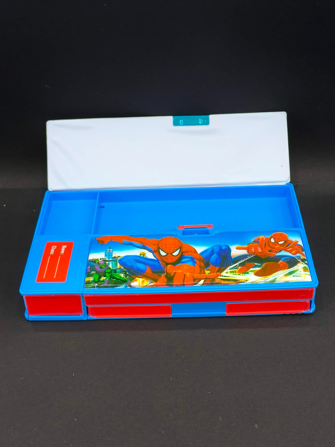 Plastic Jumbo Size Pencil Box for Kids | Spacious Storage for School Supplies | Durable & Stylish Design | Perfect for Kids Boys Girls