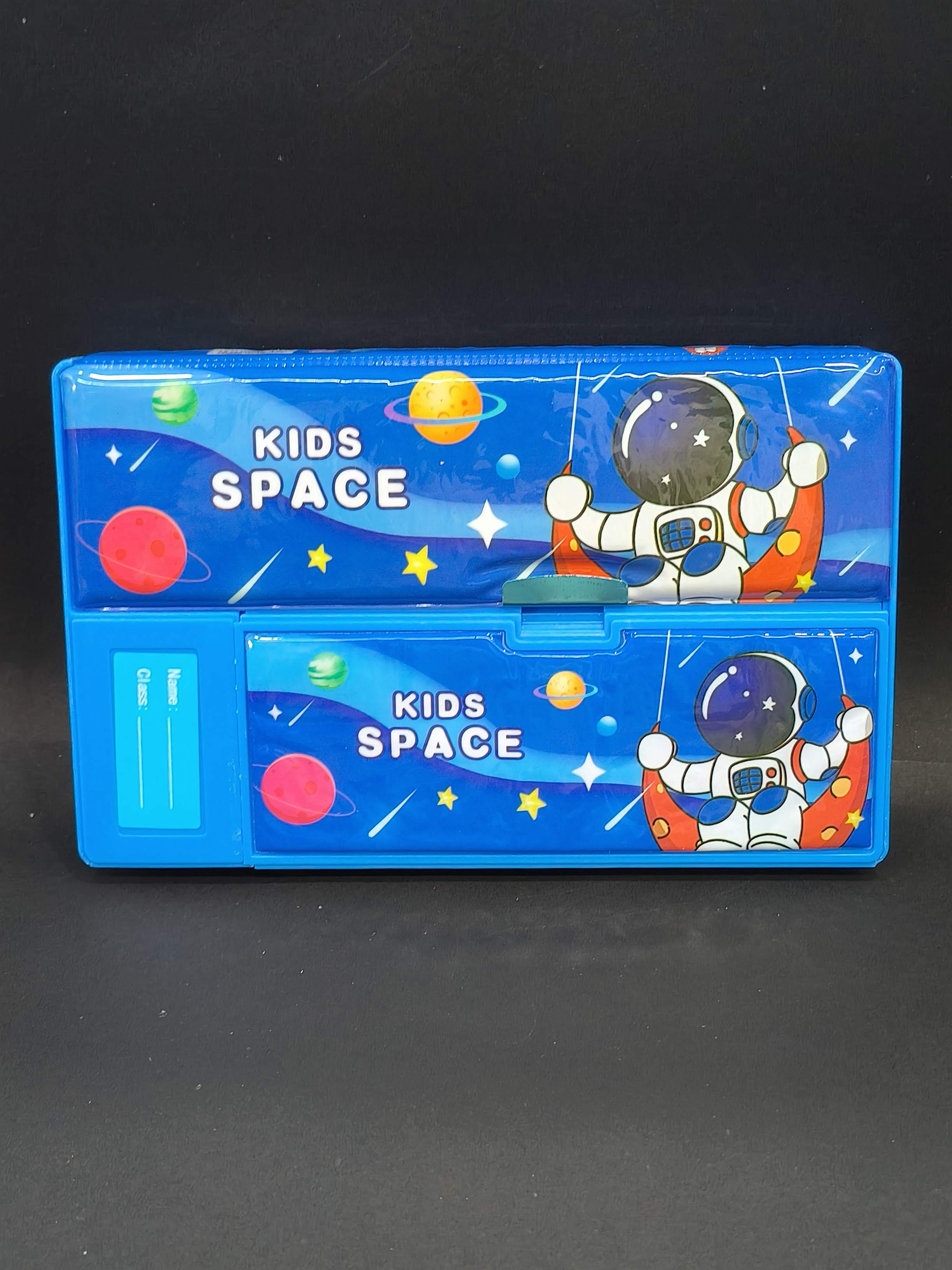 Plastic Jumbo Size Pencil Box for Kids | Spacious Storage for School Supplies | Durable & Stylish Design | Perfect for Kids Boys Girls