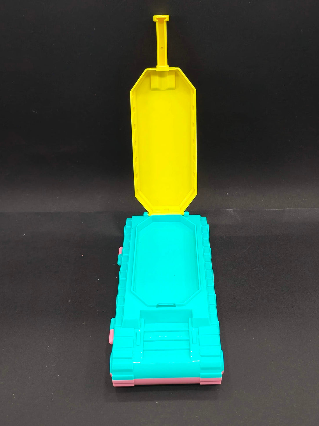 Tank Shape Pencil Case | Dual Compartment Design | Cartoon Character Design | Themed Plastic Stationery Box for Kids Boys Girls | Birthday Return Gift