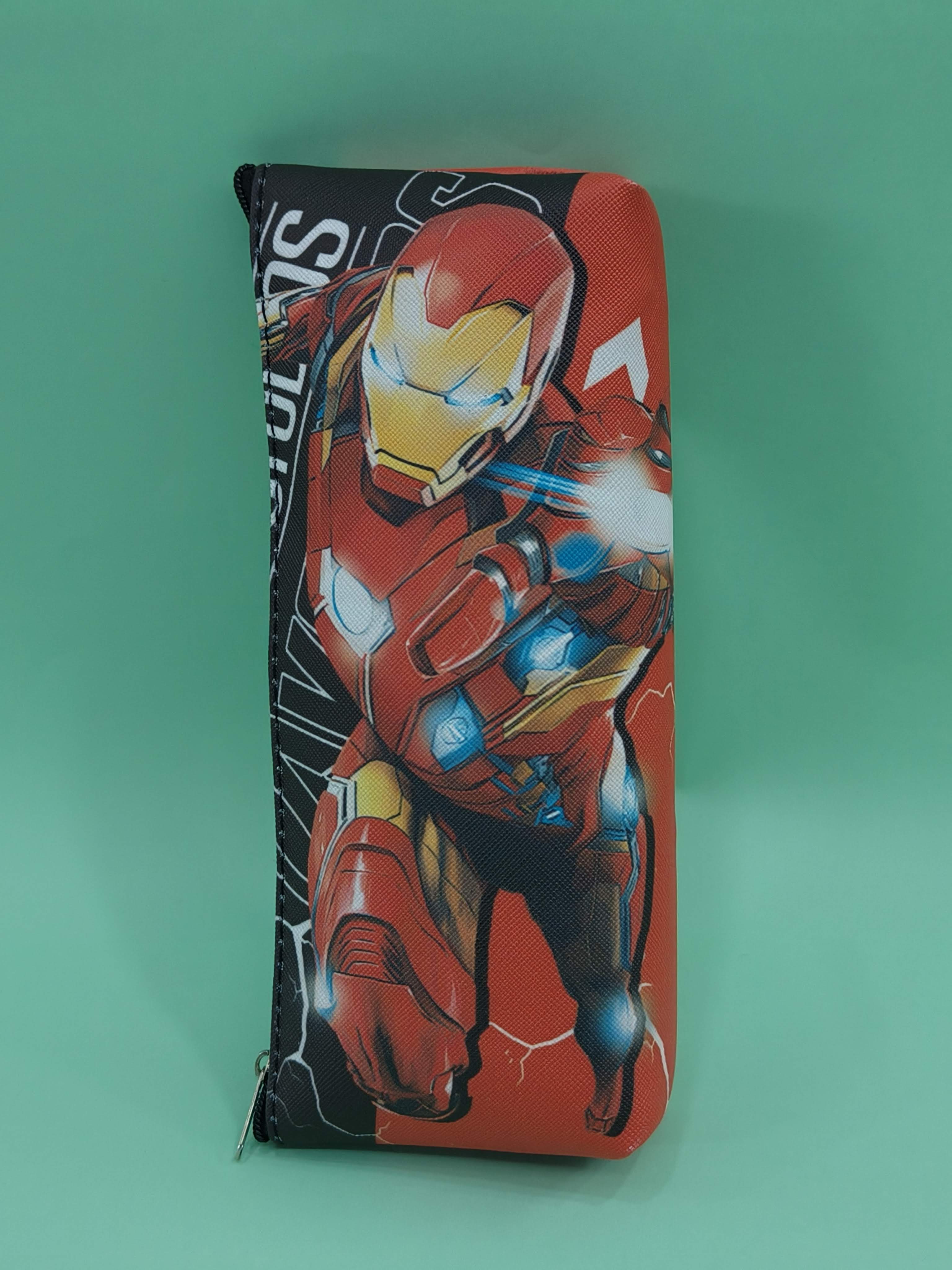 Pencil Pouch for Kids Teenager | School College Pencil Box Multiutility Pouch | Soccer Football Vollyball Basketball Avenger Basic Pencil Pouches | Birthday Return Gift