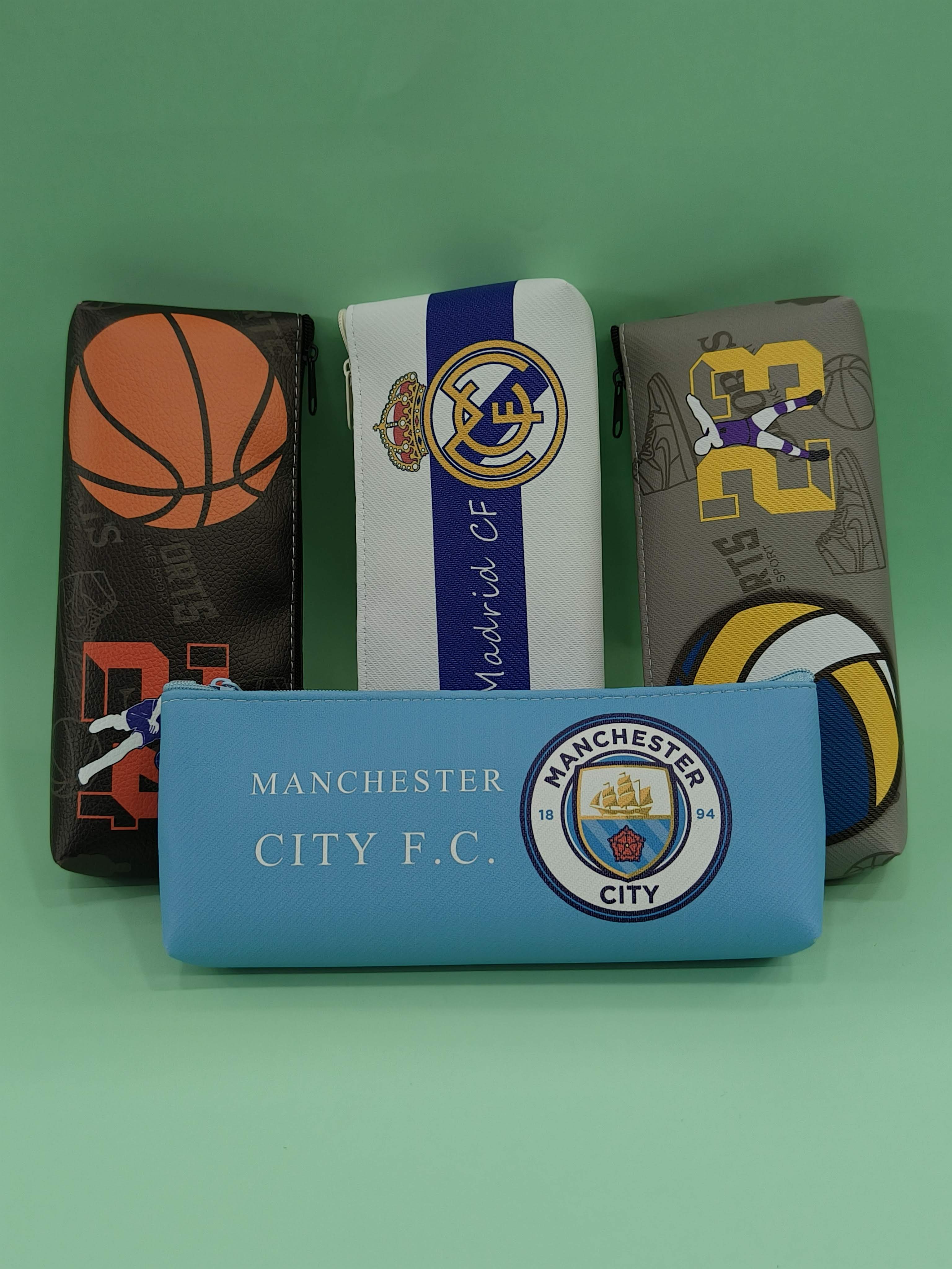 Pencil Pouch for Kids Teenager | School College Pencil Box Multiutility Pouch | Soccer Football Vollyball Basketball Avenger Basic Pencil Pouches | Birthday Return Gift