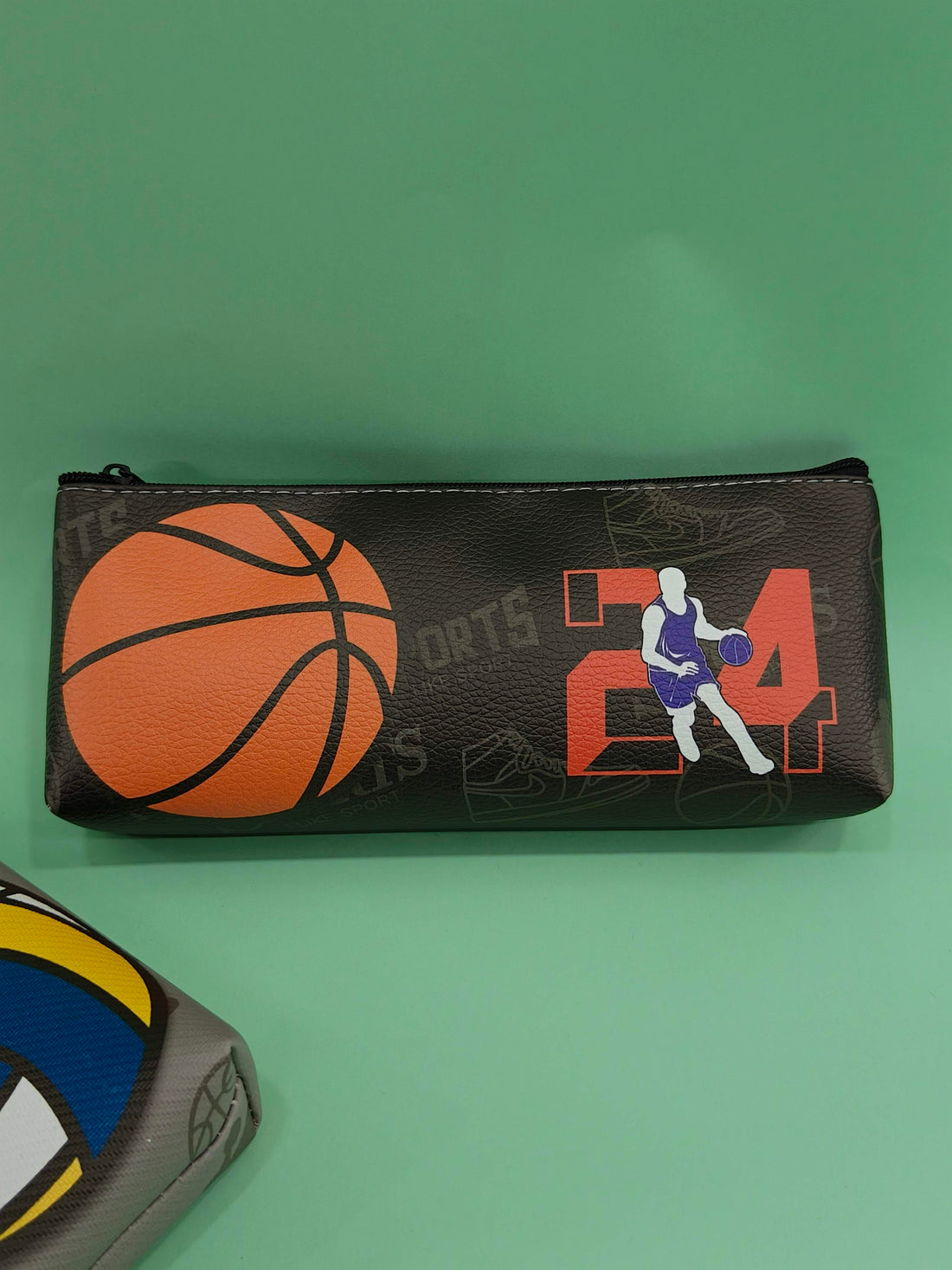 Pencil Pouch for Kids Teenager | School College Pencil Box Multiutility Pouch | Soccer Football Vollyball Basketball Avenger Basic Pencil Pouches | Birthday Return Gift