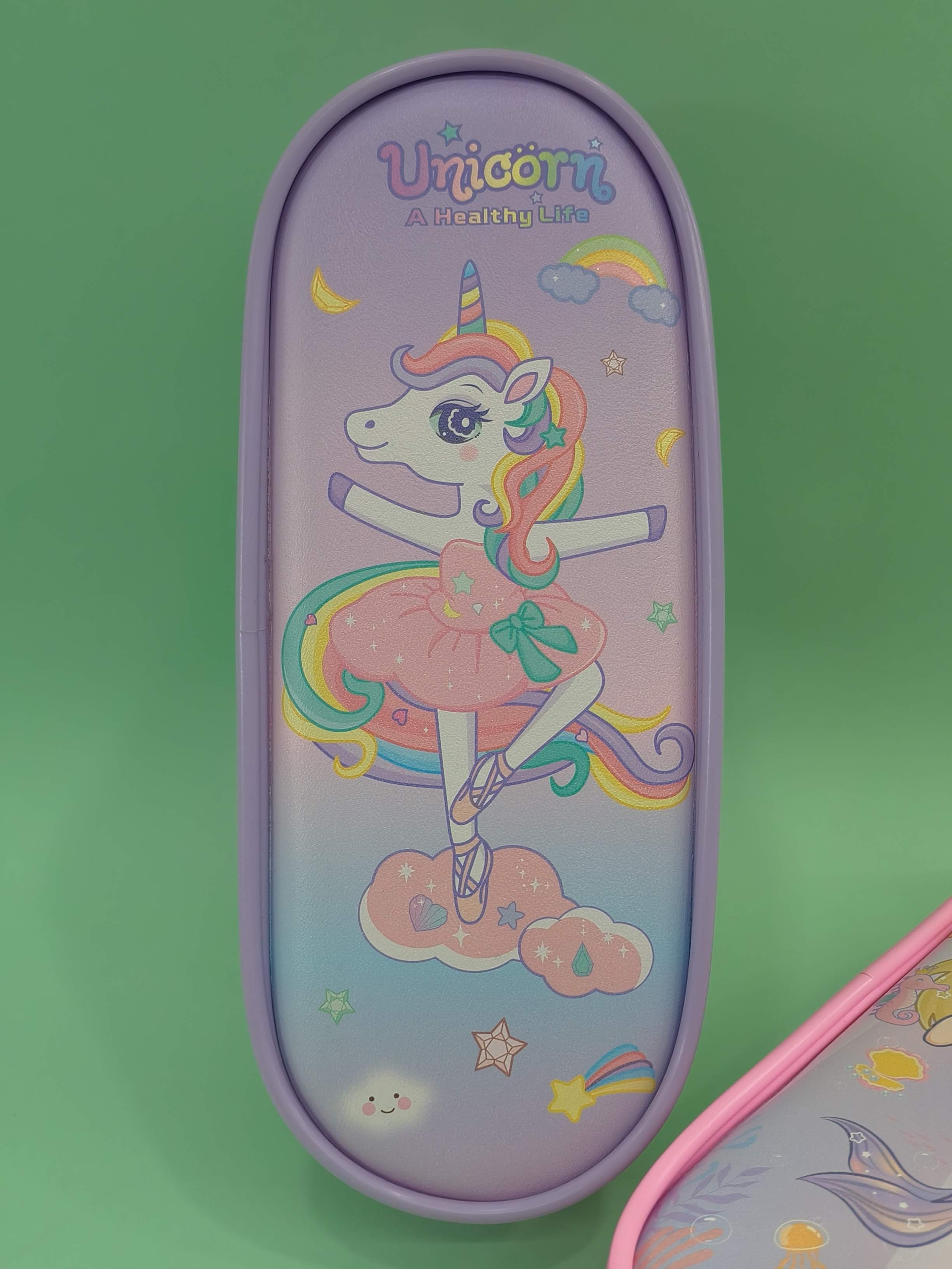 Soft Pencil Pouch For Girls | School Soft Cute Pencil Case | Travel Cosmetic Storage Zipper - KtoY