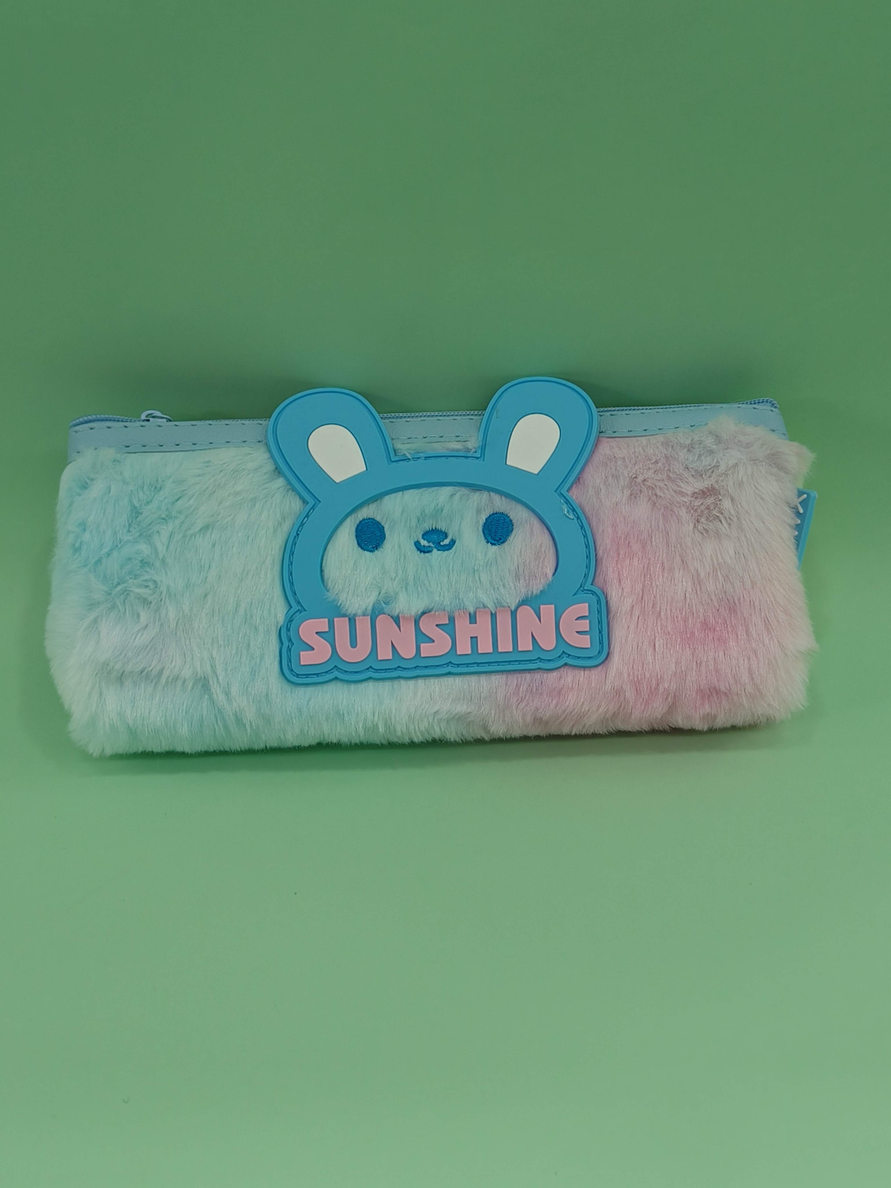 Cute & Soft Fur Pencil Pouch - KtoY