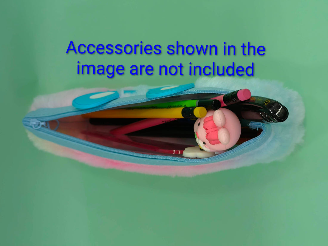 Cute & Soft Fur Pencil Pouch - KtoY