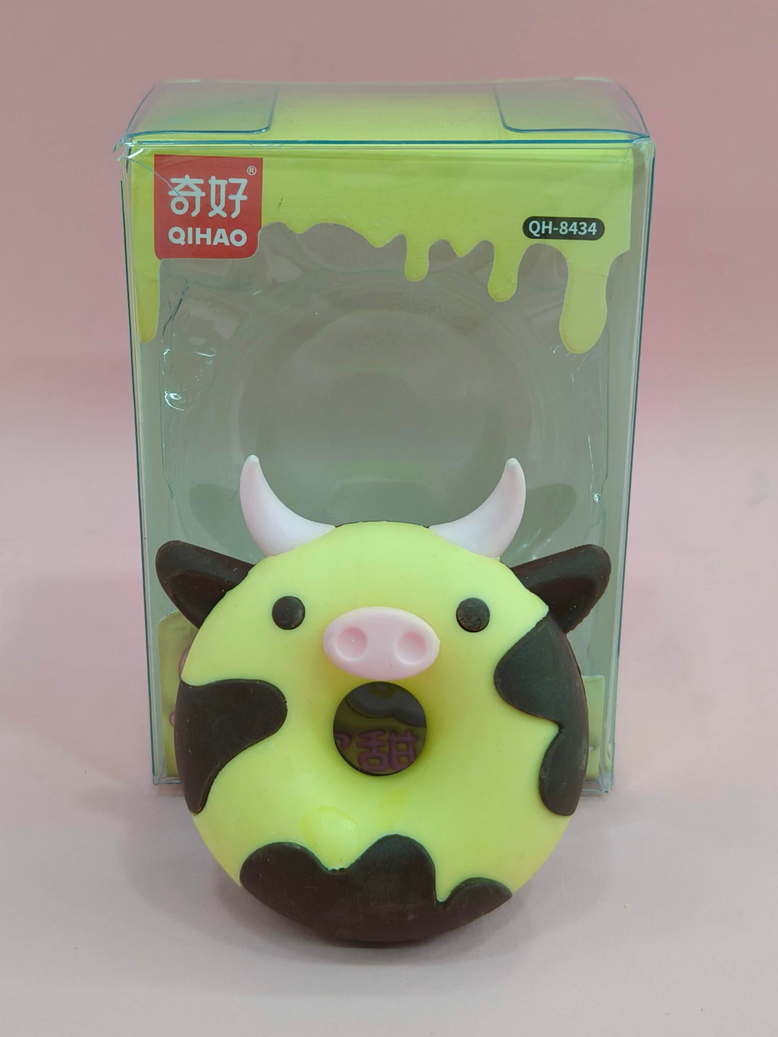 Large Donut Shaped Eraser – Cute Mesh Design, Single Piece | Fun Stationery for Kids & Adults | Kawaii, School & Office Supplies | Gifting