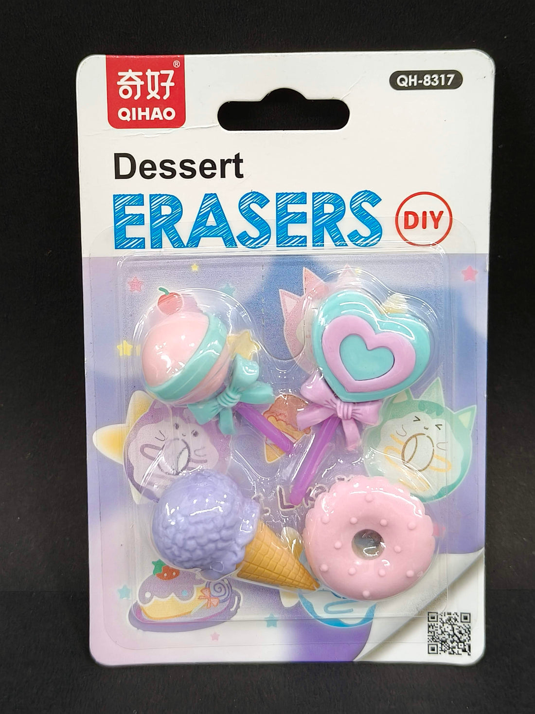 Erasers Rubber for Kids | Stationery Set for Kids | Different Shape Erasers | Birthday Return Gift