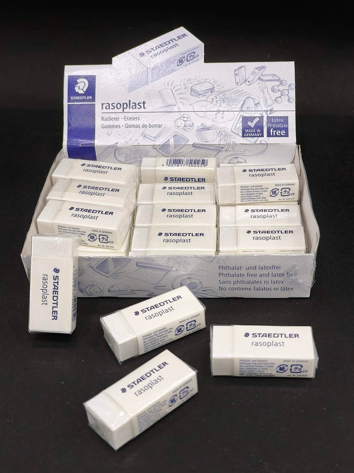 Staedtler Rasoplast Latex Free and PVC Free Eraser, Pack of 5