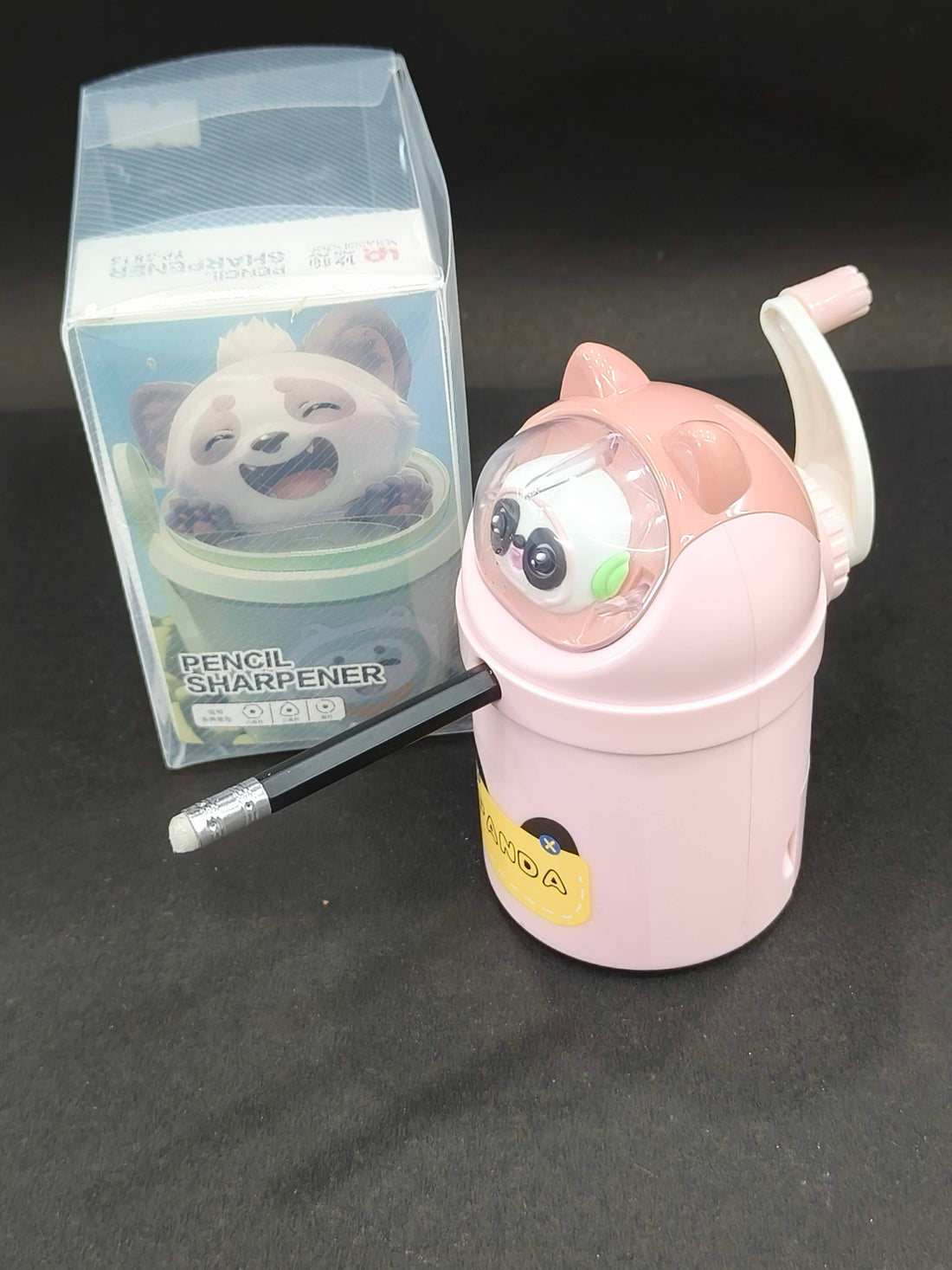 Sharpner for Kids | Cute Panda Theme Table Mechanical Sharpeners for Kids | Office Stationery Items | Table Sharpener Machine | Birthday Return Gift