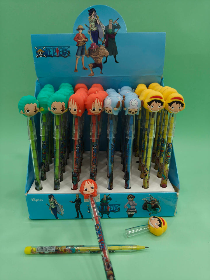 Set Of 5 Non-Sharpening Extensible Pencils For School Children Kids | Assorted Colors