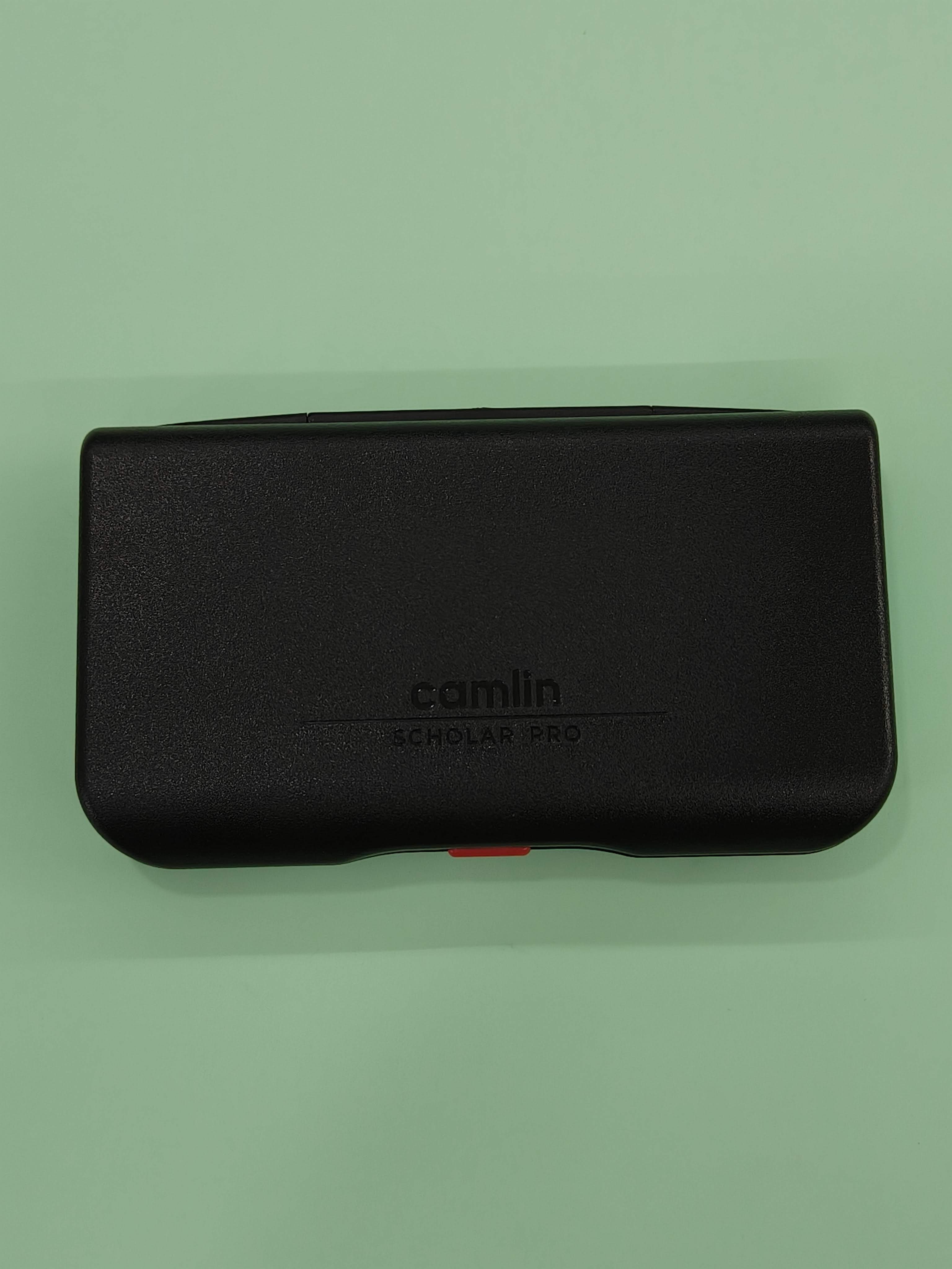 Camlin Scholar Pro Geometry Box - 12-Piece Set | Premium Geometry Box Kit for School kids | Ideal for Learning and Precision | Pack of 1