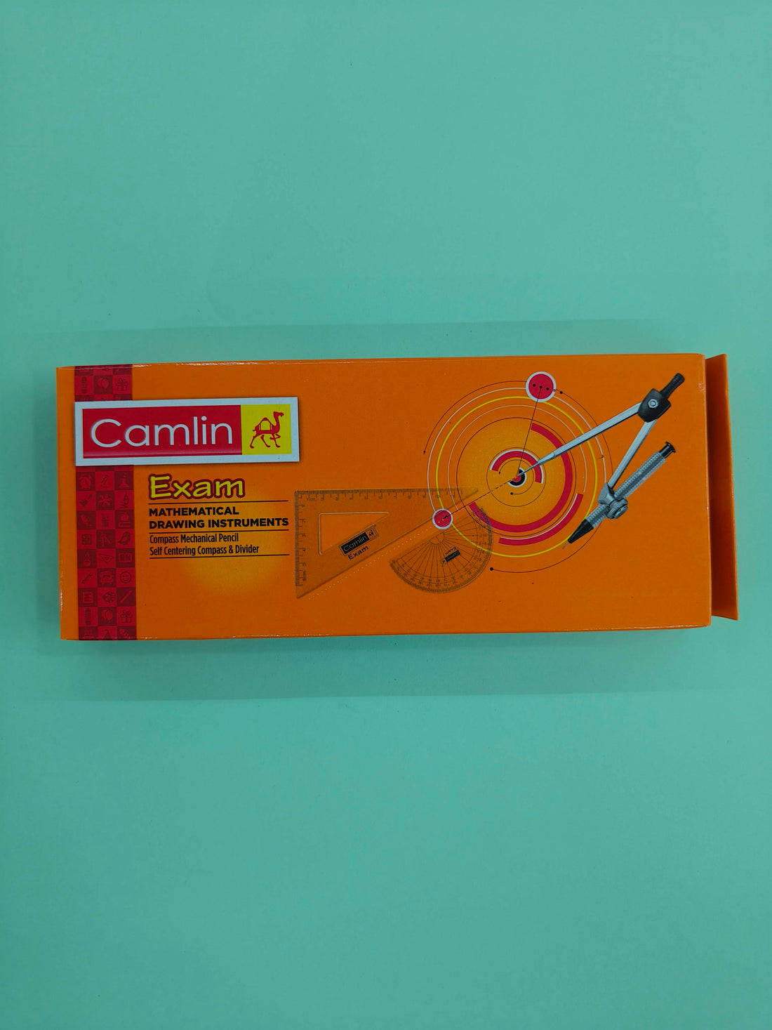 Camel Kokuyo Exam Mathematical Drawing Instruments - Pack Of 1 Box