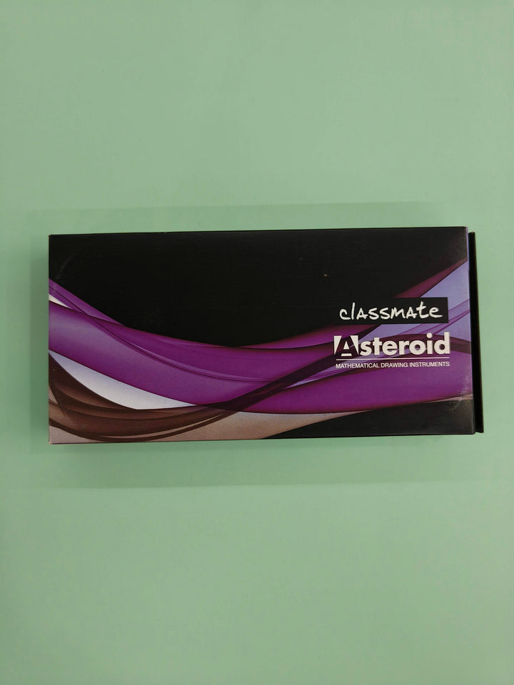 Classmate Geometry Box - Mathematical Drawing Instrument Box, Switchable Arm Compass, 30cm Foldable Scale