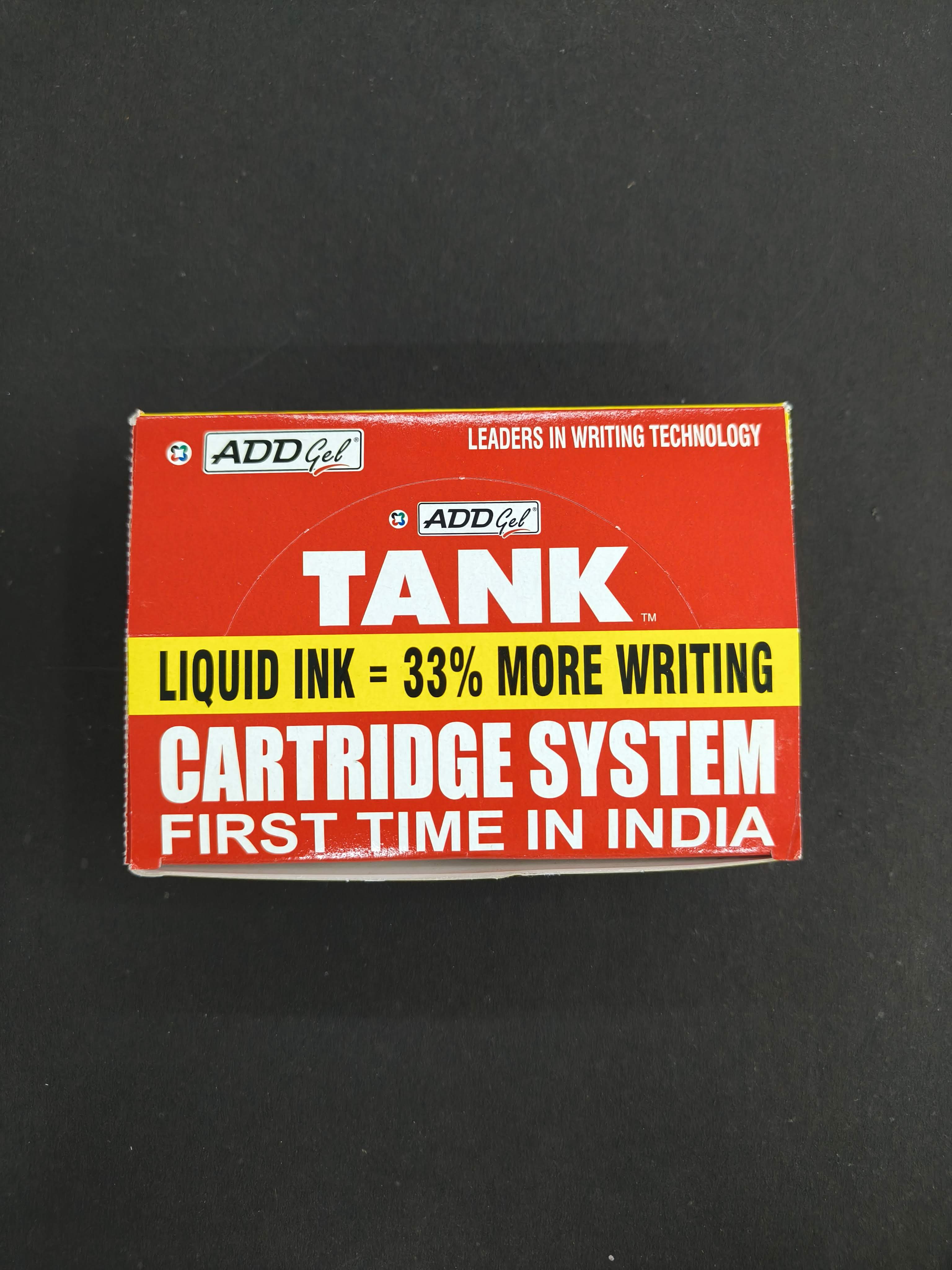 ADD Gel TANK WHITEBOARD MARKER 10 PCS BOX (Single Colour)