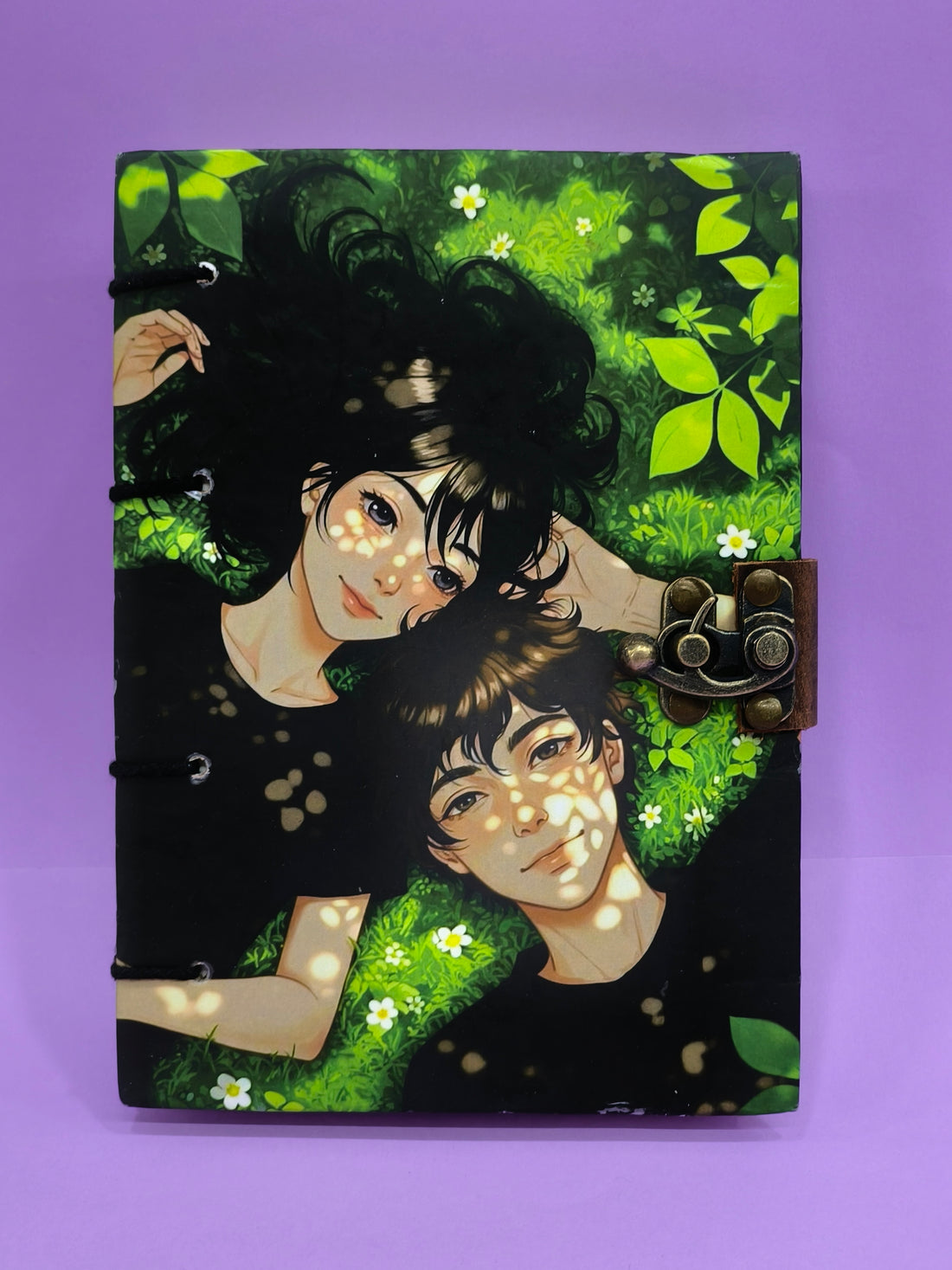 Vintage Aesthetic Hardcover Journal with Metal Clasp | Writing Notebook | 5 * 7 inch, 200 pages