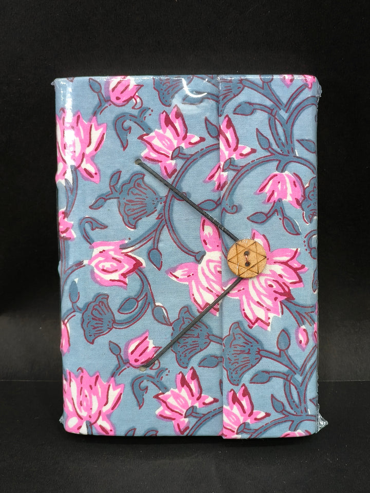 Handcrafted Jaipur Fabric Diary | Traditional Block Print Deisgn Diary Journal | Personal Diary and Notebook | 5 * 7 inch