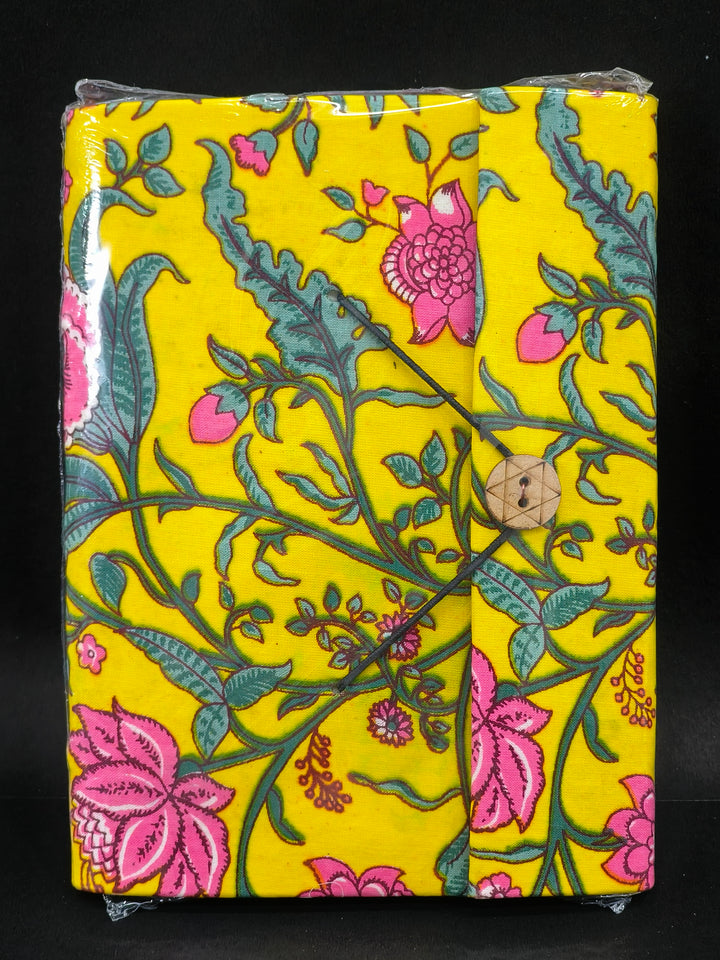 Handcrafted Jaipur Fabric Diary | Traditional Block Print Deisgn Diary Journal | Personal Diary and Notebook | 6 * 8 inch