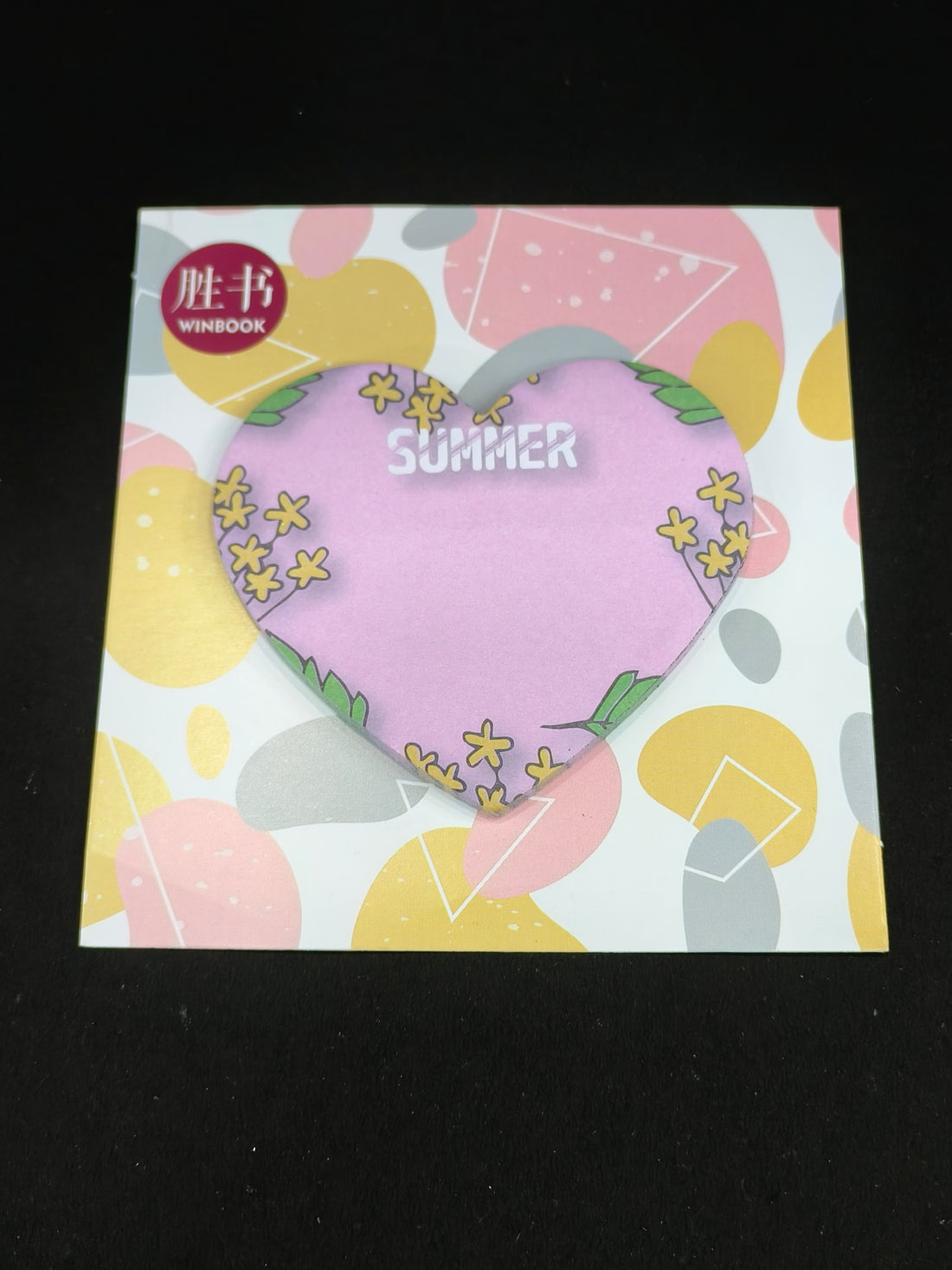 Heart Shape Pastel Sticky Notes | Season Theme Pastel Colours Memo Notes | Self - Adhesive Pad | Desk Stationery for Office, School, College Gifts | (Assorted pack of 2)