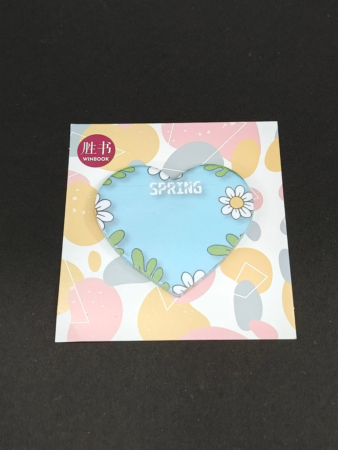 Heart Shape Pastel Sticky Notes | Season Theme Pastel Colours Memo Notes | Self - Adhesive Pad | Desk Stationery for Office, School, College Gifts | (Assorted pack of 2)