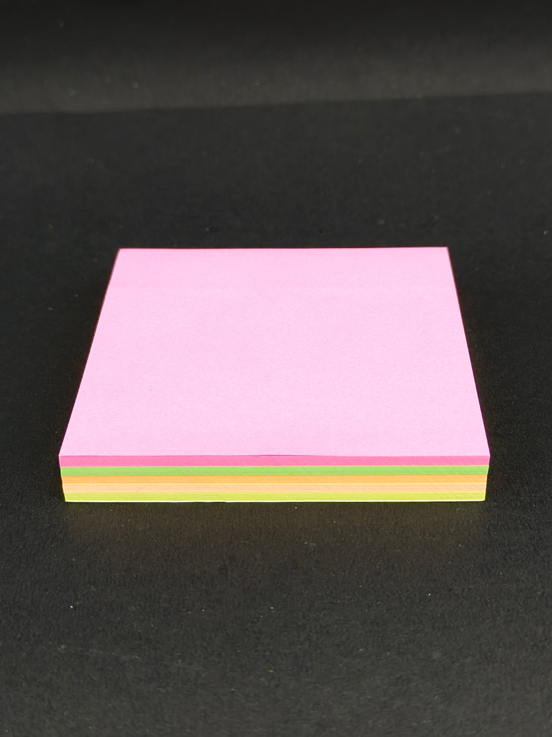JB9 Sticky Notes | 7.6 x 7.6 cm | 100 Sheets | Neon Multicolour | 3" x 3" | (Pack of 2)