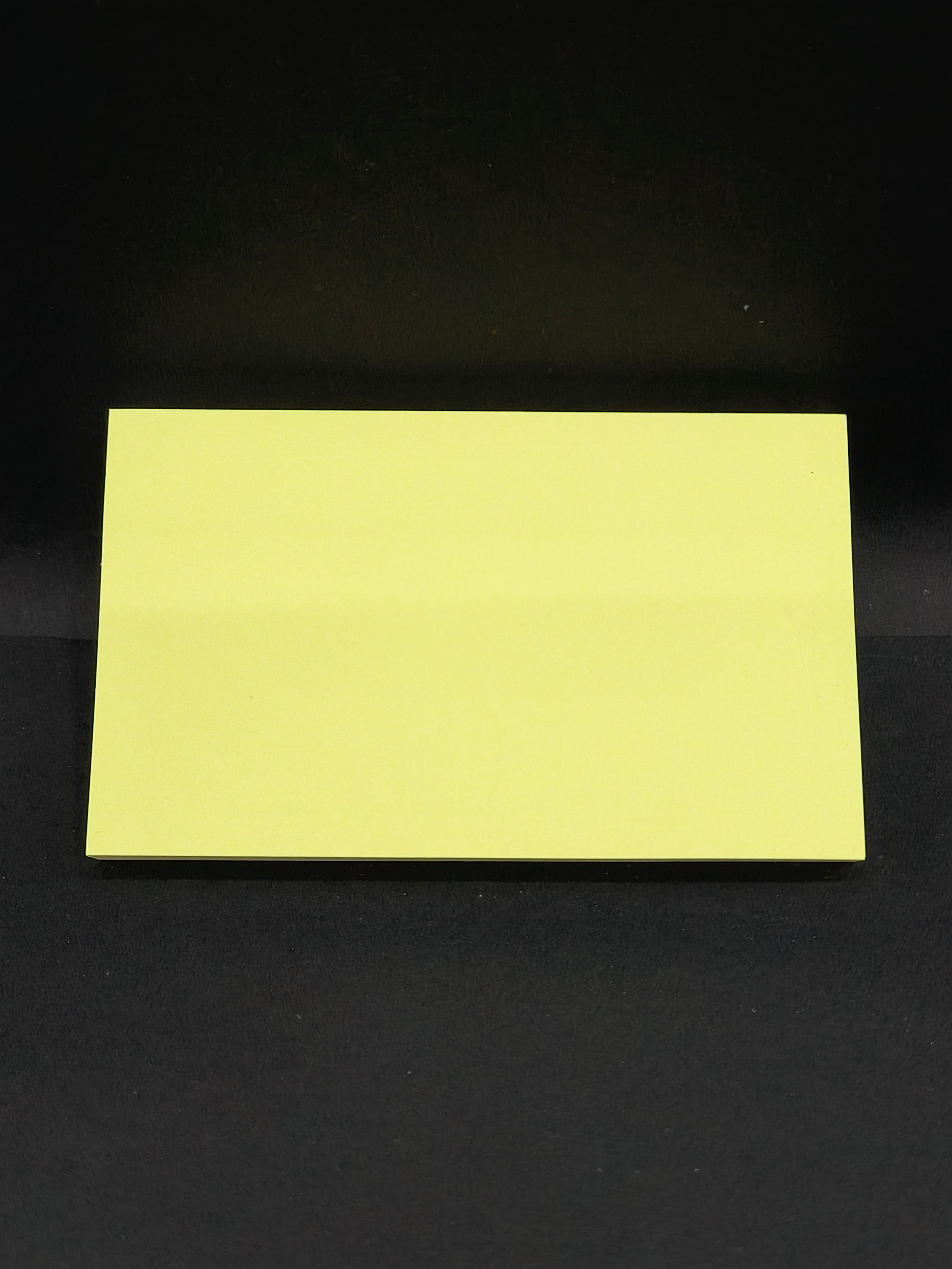 JB9 Sticky Notes, 3" x 5", 100 Sheets, Yellow (Pack of 2)