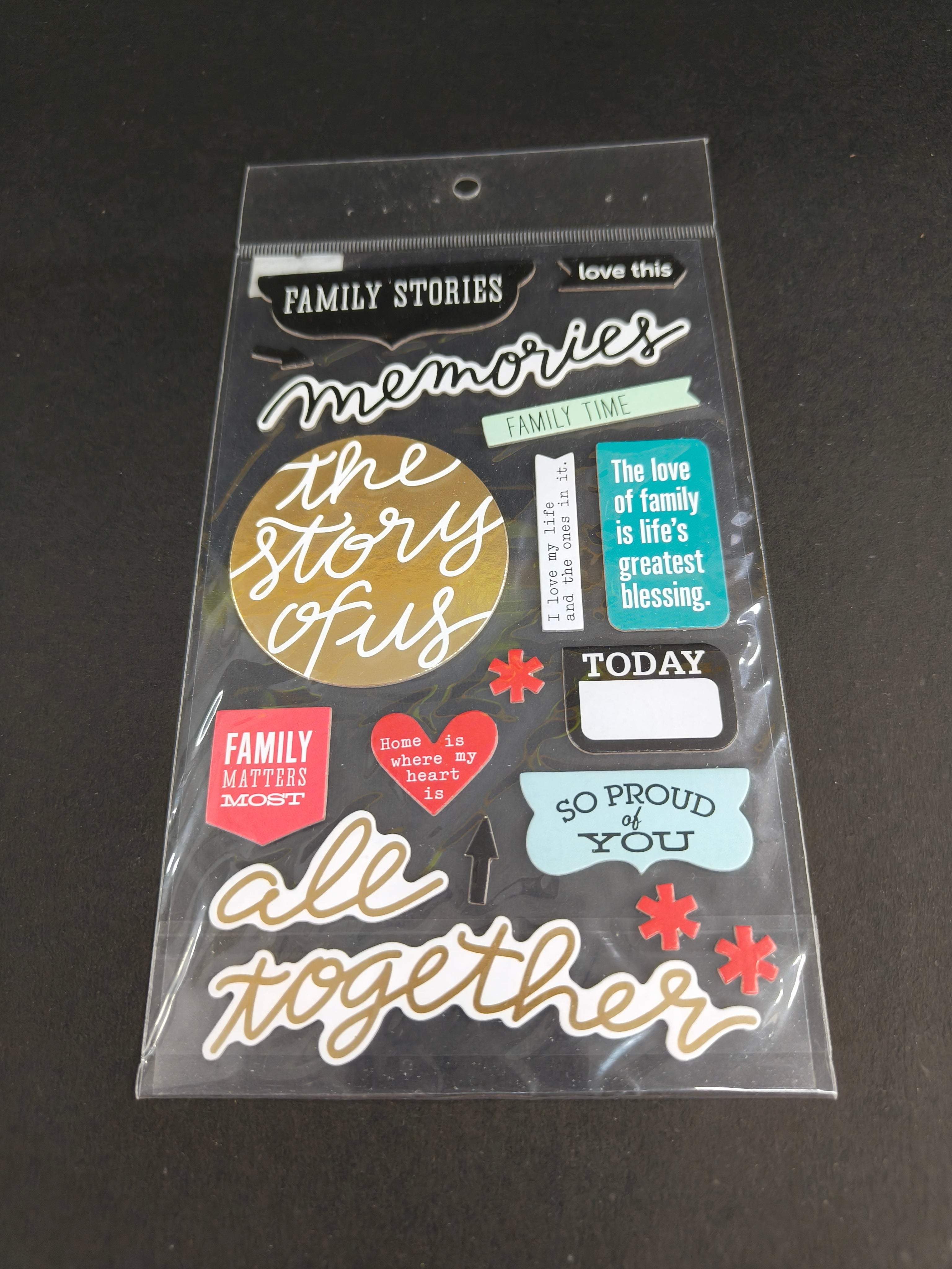 Relationship Quote Stickers | Scrapbook Stickers for Notebooks, Diary, Journal, Laptop, Mobiles |  3D Self-Adhesive Stickers for Decoration, Crafting, Letter Writing, Invitation, Posting (Pack of 2)