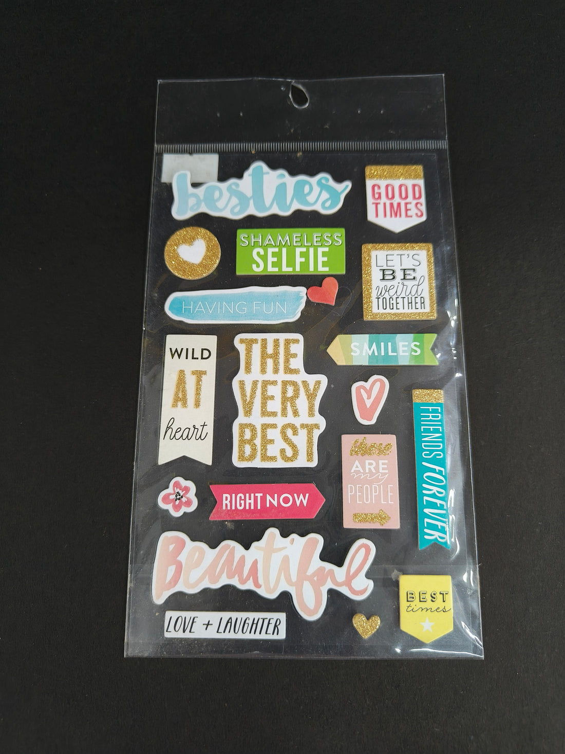 Relationship Quote Stickers | Scrapbook Stickers for Notebooks, Diary, Journal, Laptop, Mobiles |  3D Self-Adhesive Stickers for Decoration, Crafting, Letter Writing, Invitation, Posting (Pack of 2)