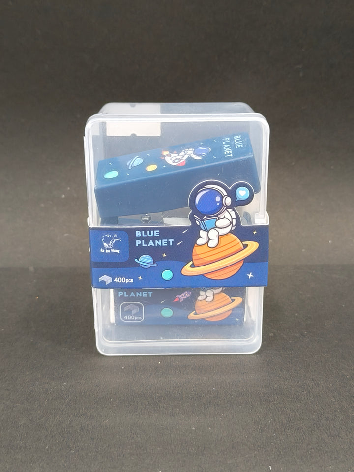 Mini Stapler for School & Office | Portable Kawaii Stapler with 400 Assorted Staples Pins | Perfect for Kids, Home, Office, and School Use | Cute and Compact Design-1 Pcs with Case