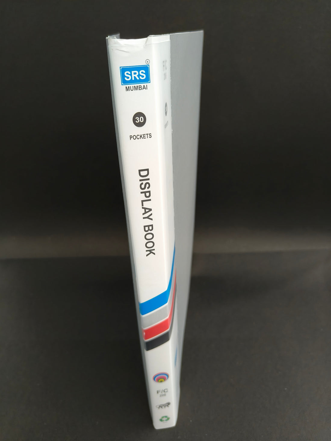 SRS FC Display Book 30 Pocket – File for Document Organization | Best for Schools, Offices & Court Use (Pack of 1)