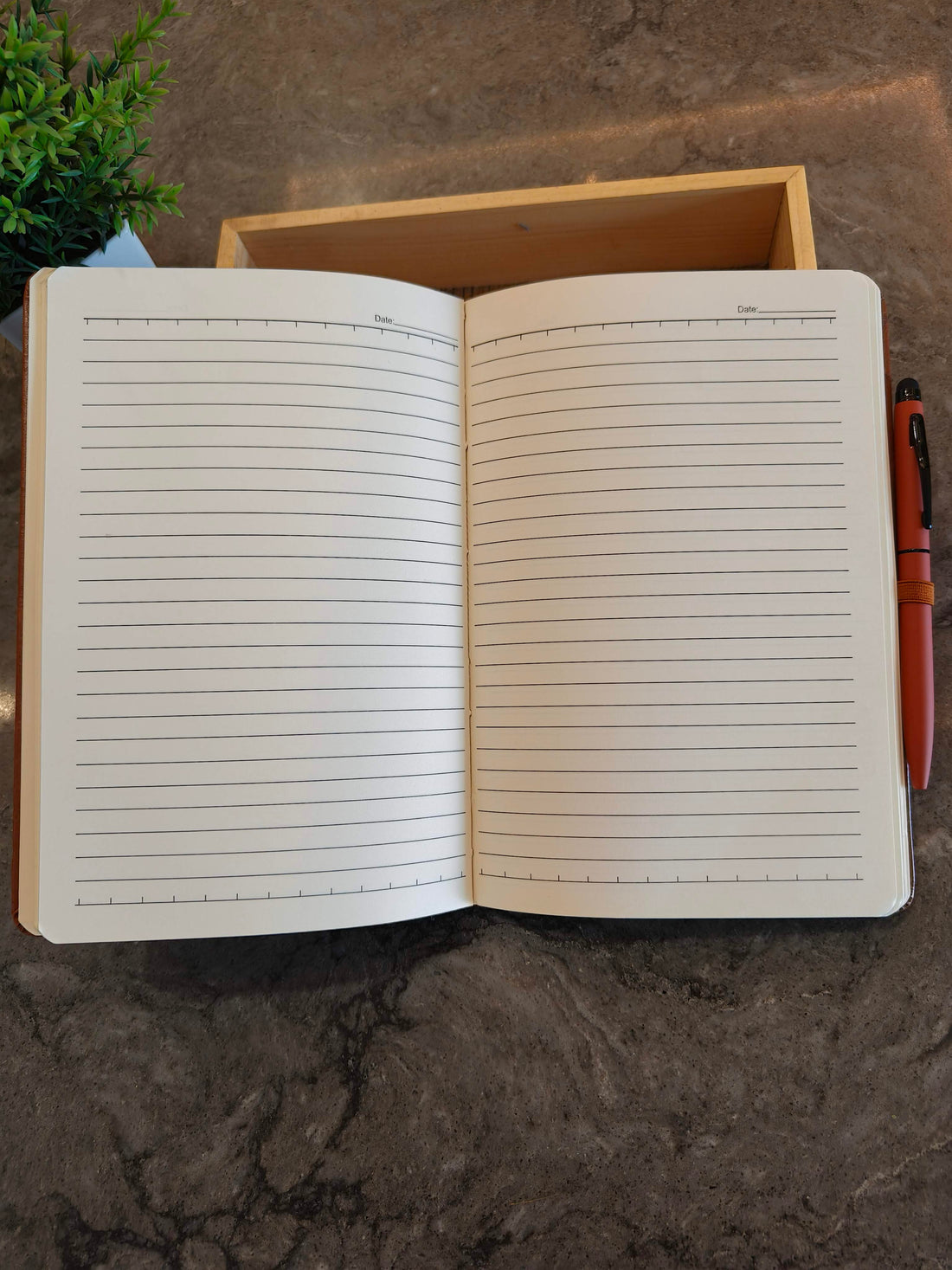 2 in 1 Office Gift Set of Pen and Notebook Diary with Personalized Name Engraving Option | A Gift for all Corporate and Personal Occasions