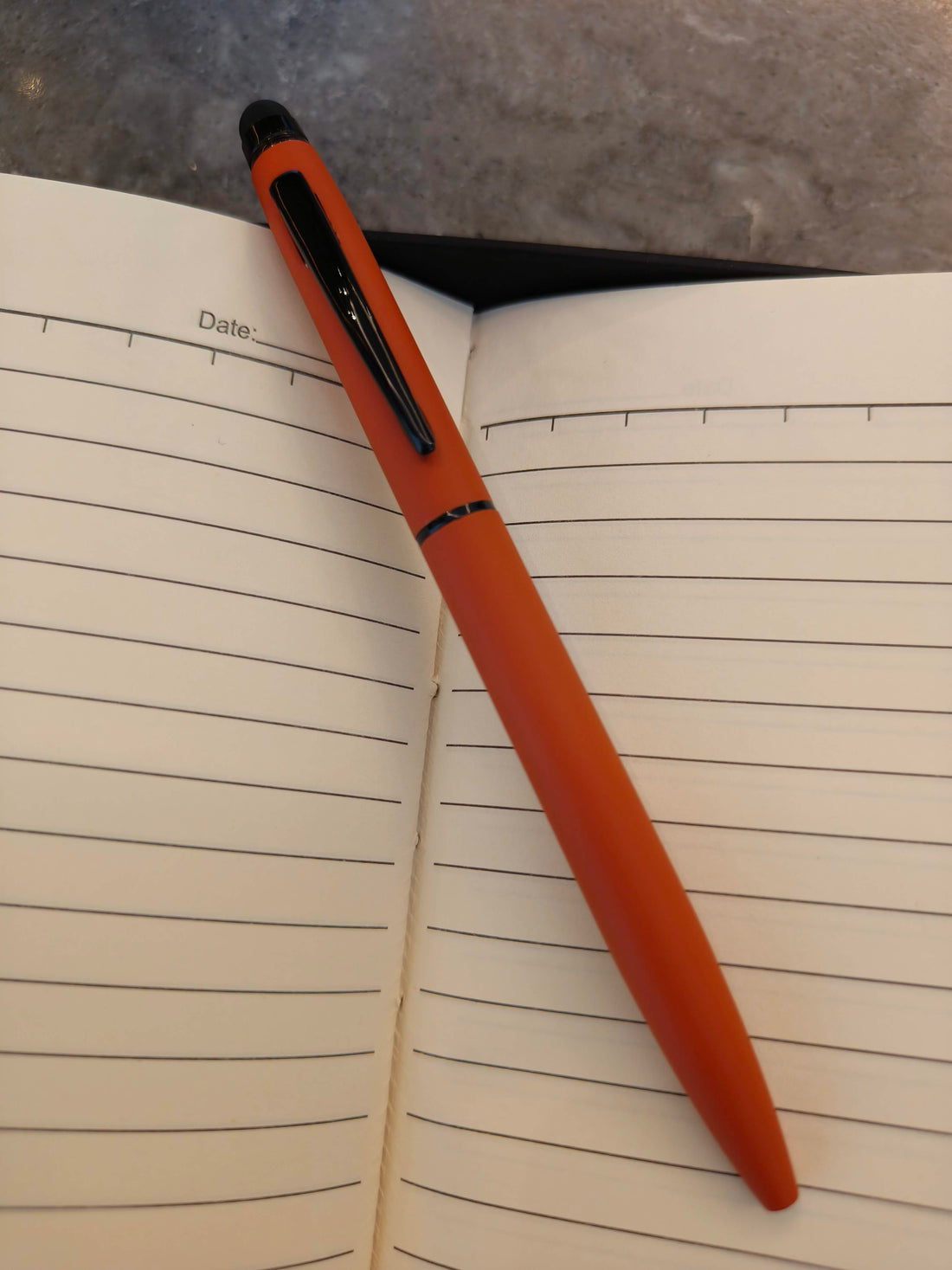 2 in 1 Office Gift Set of Pen and Notebook Diary with Personalized Name Engraving Option | A Gift for all Corporate and Personal Occasions