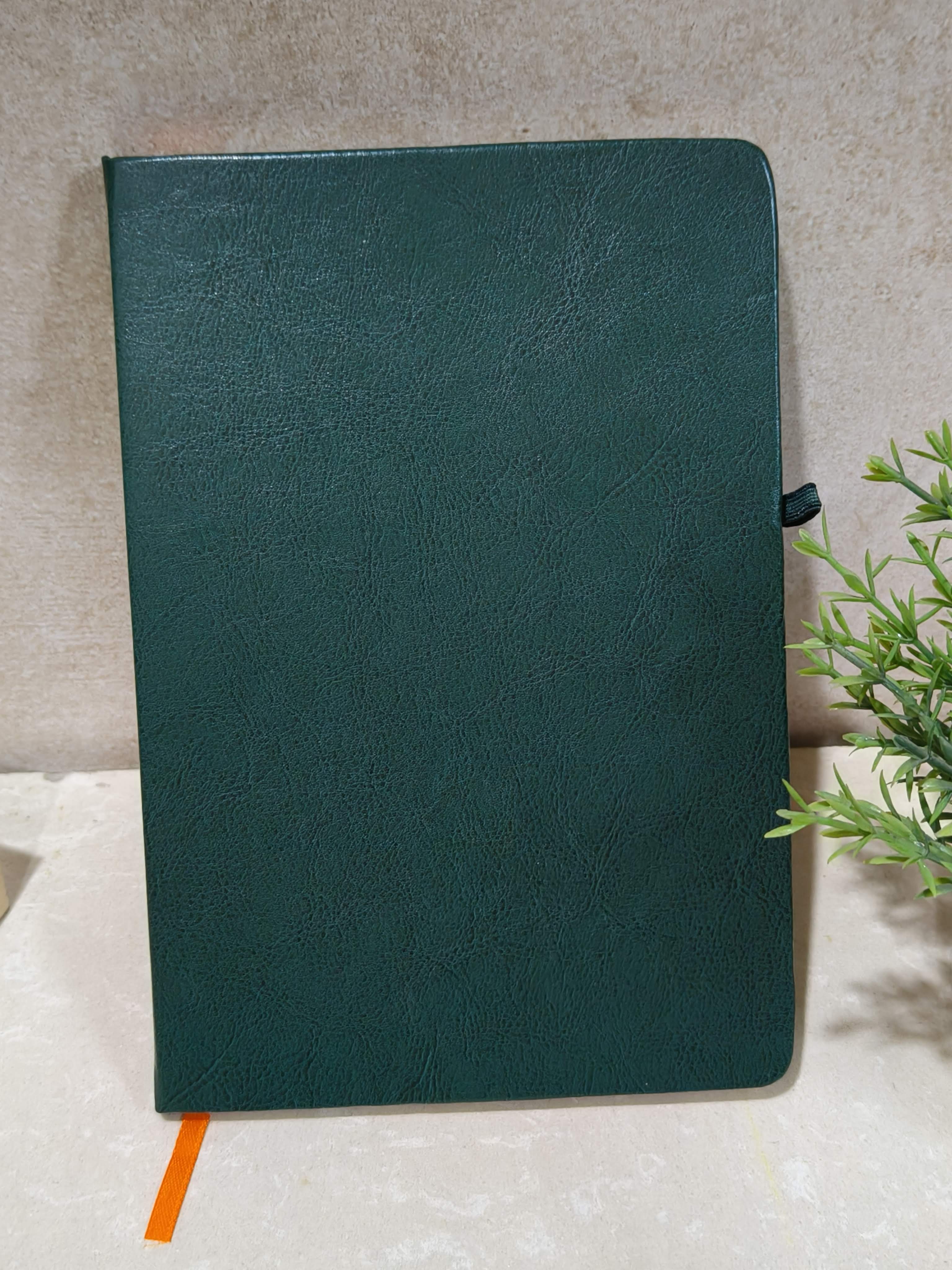 2 in 1 Office Gift Set of Pen and Notebook Diary with Personalized Name Engraving Option | A Gift for all Corporate and Personal Occasions