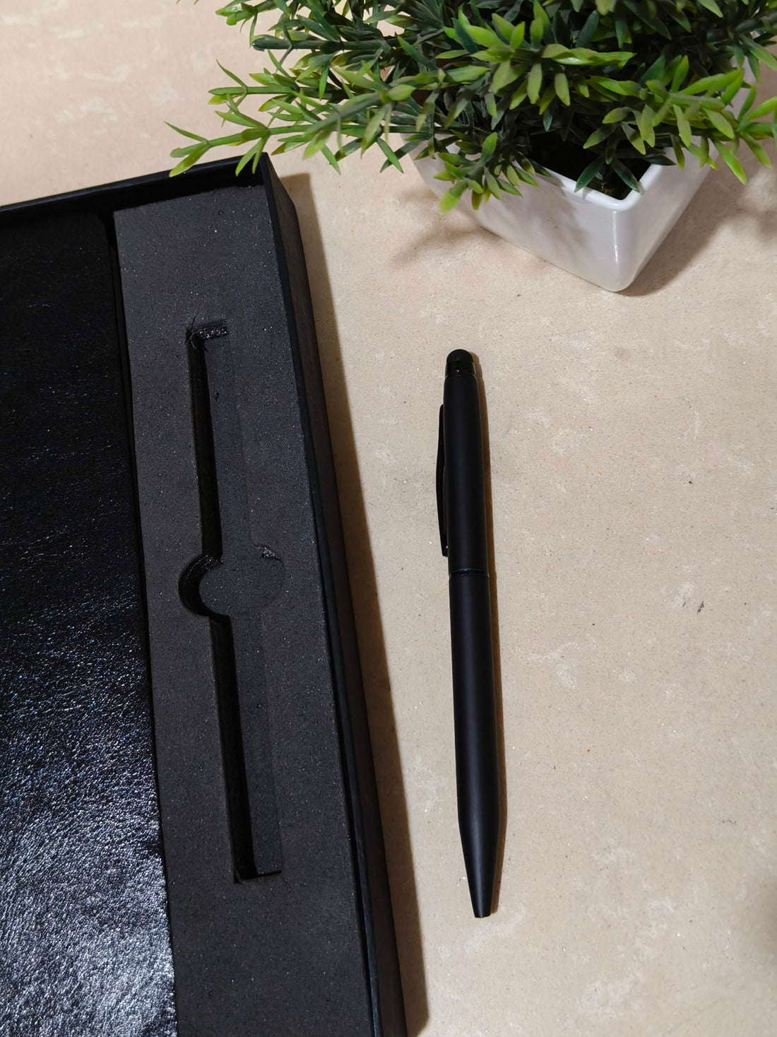 2 in 1 Office Gift Set of Pen and Notebook Diary with Personalized Name Engraving Option | A Gift for all Corporate and Personal Occasions